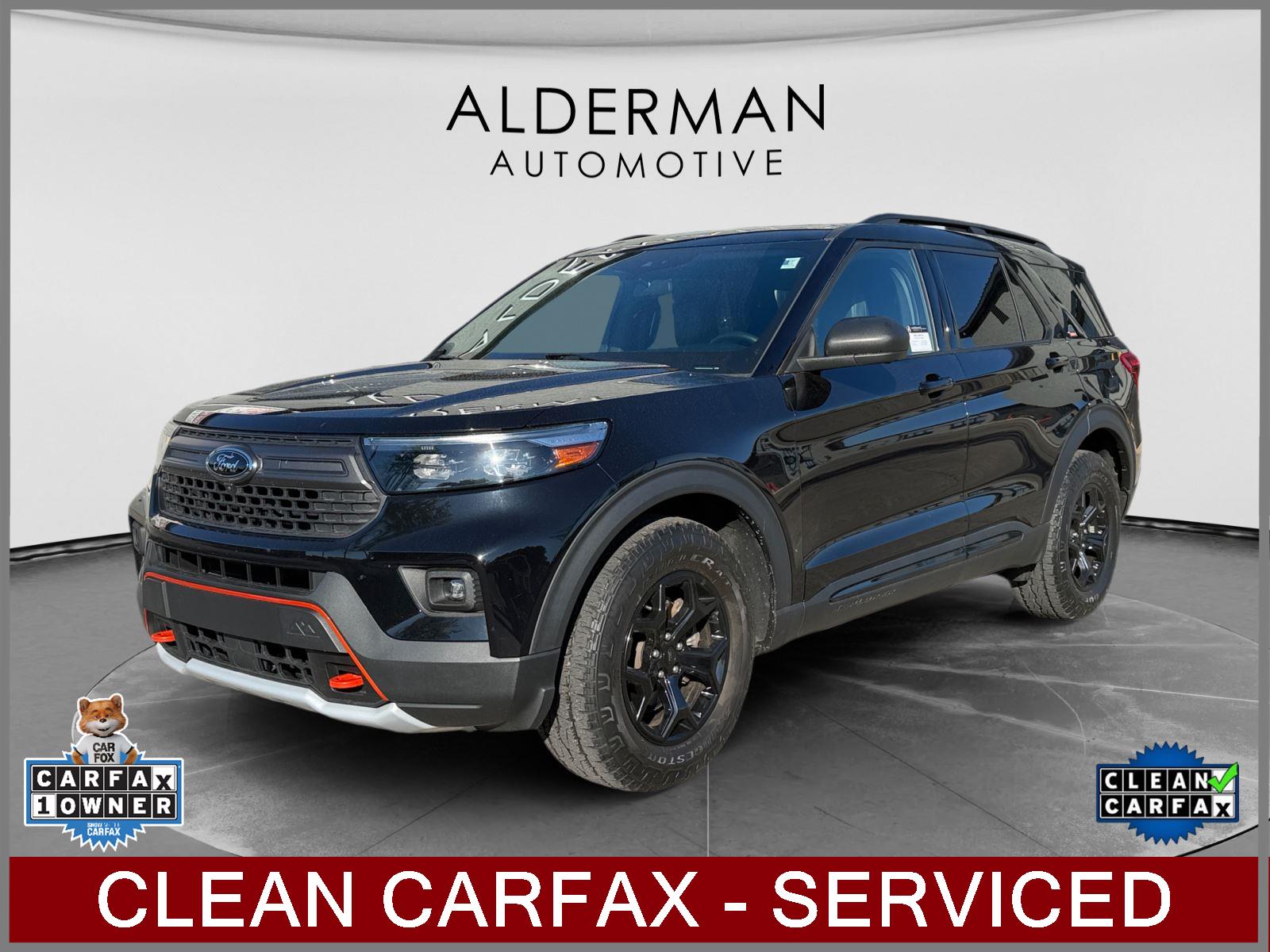 Agate Black 2023 Ford Explorer SUV / Crossover All-Wheel Drive Automatic