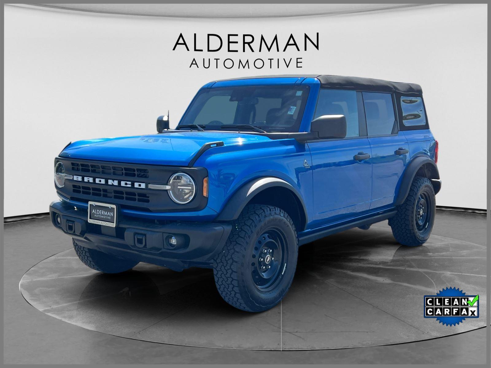 Velocity Blue 2023 Ford Bronco SUV / Crossover Four-Wheel Drive Automatic