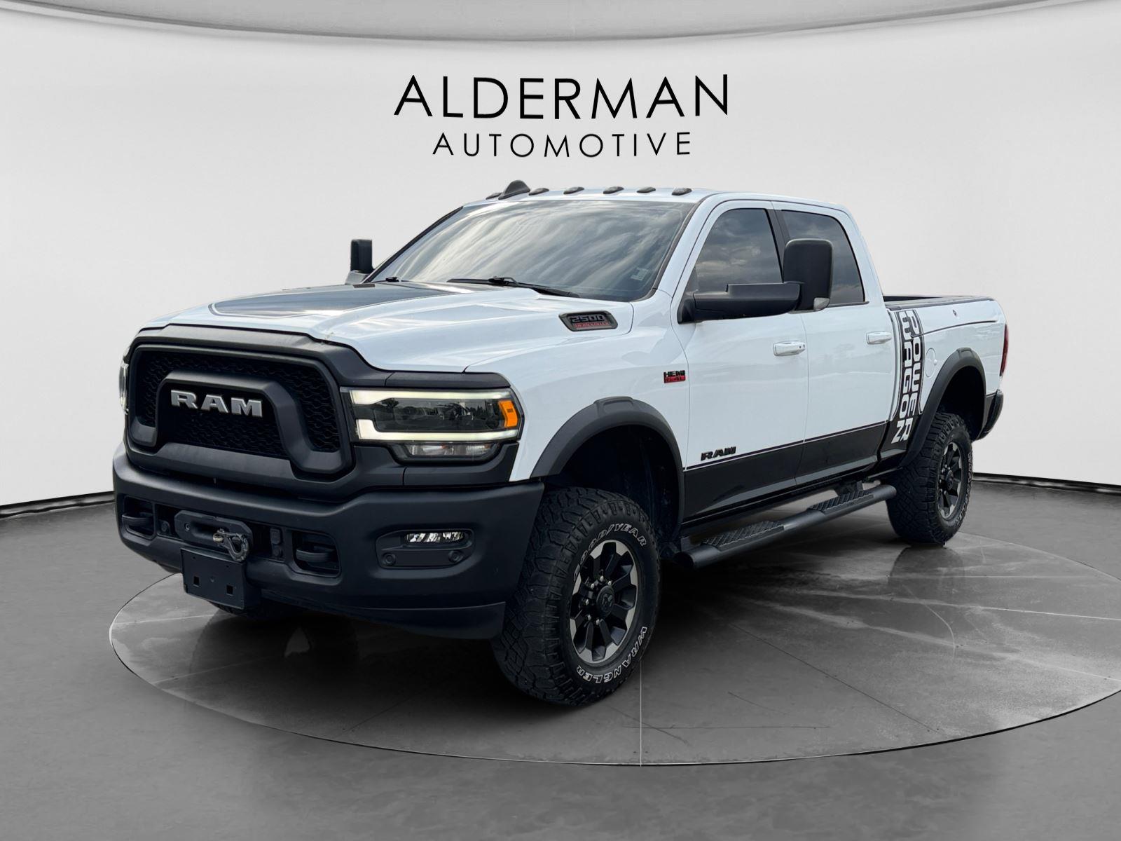 Bright White Clearcoat 2020 RAM 2500 Power Wagon Crew Cab 4WD Pickup Truck Four-Wheel Drive 8-Speed Automatic