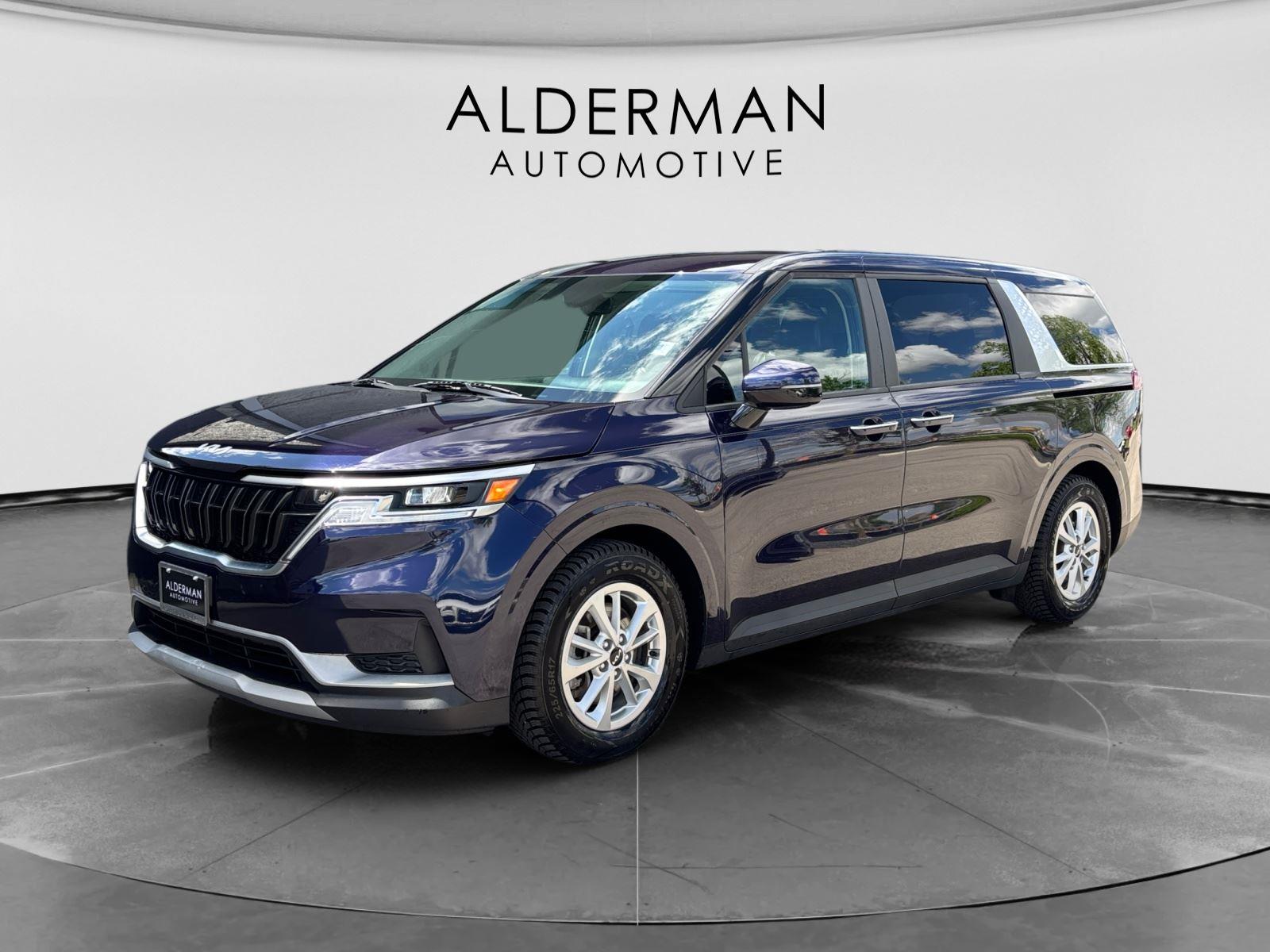 Deep Chroma Blue 2022 Kia Carnival LX FWD Minivan Front-Wheel Drive 8-Speed Automatic