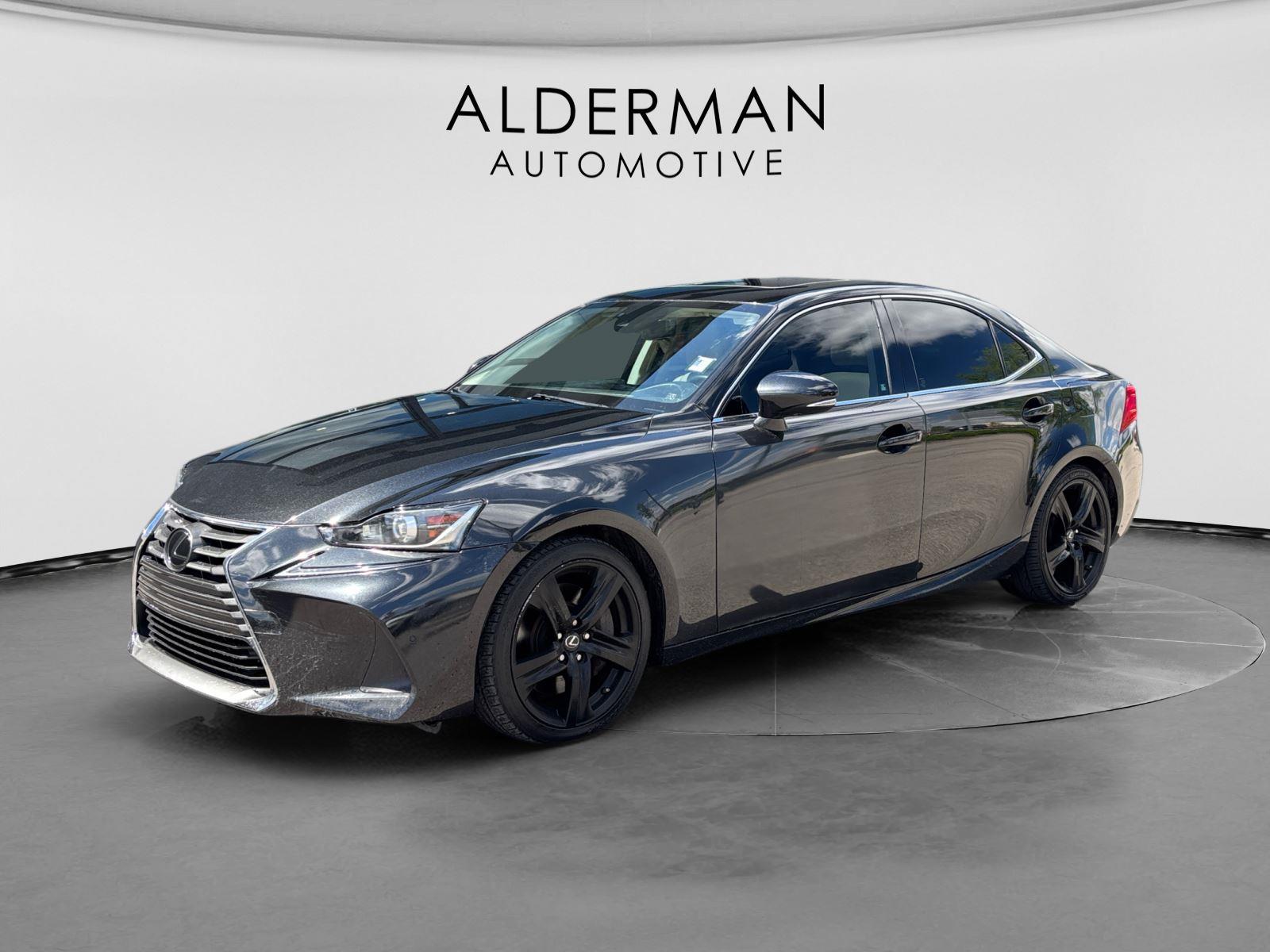 Black (Caviar) 2019 Lexus IS 300 RWD Sedan Rear-Wheel Drive Automatic