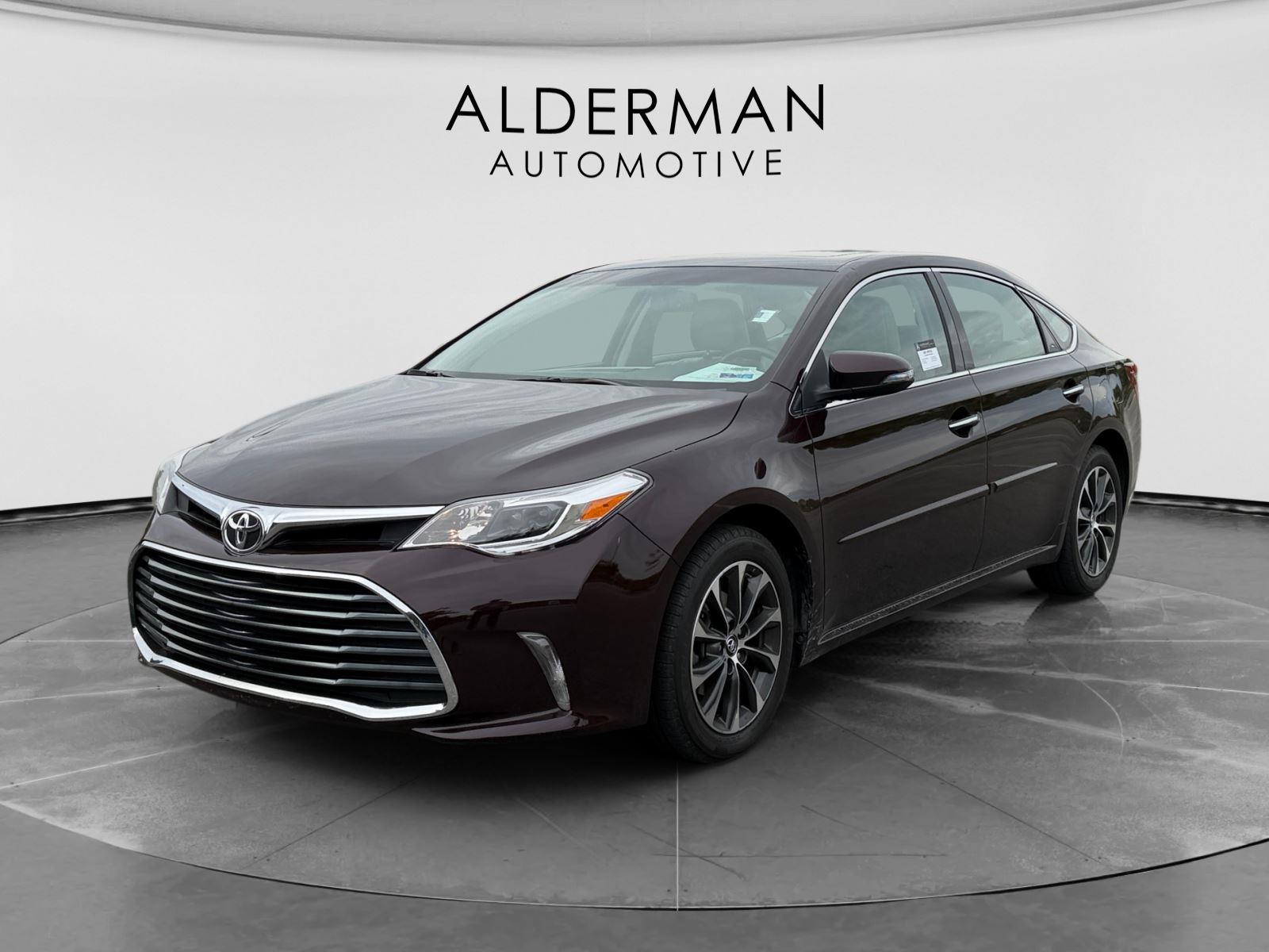 Red (Sizzling Crimson Mica) 2016 Toyota Avalon XLE Plus Sedan Front-Wheel Drive 6-Speed Automatic