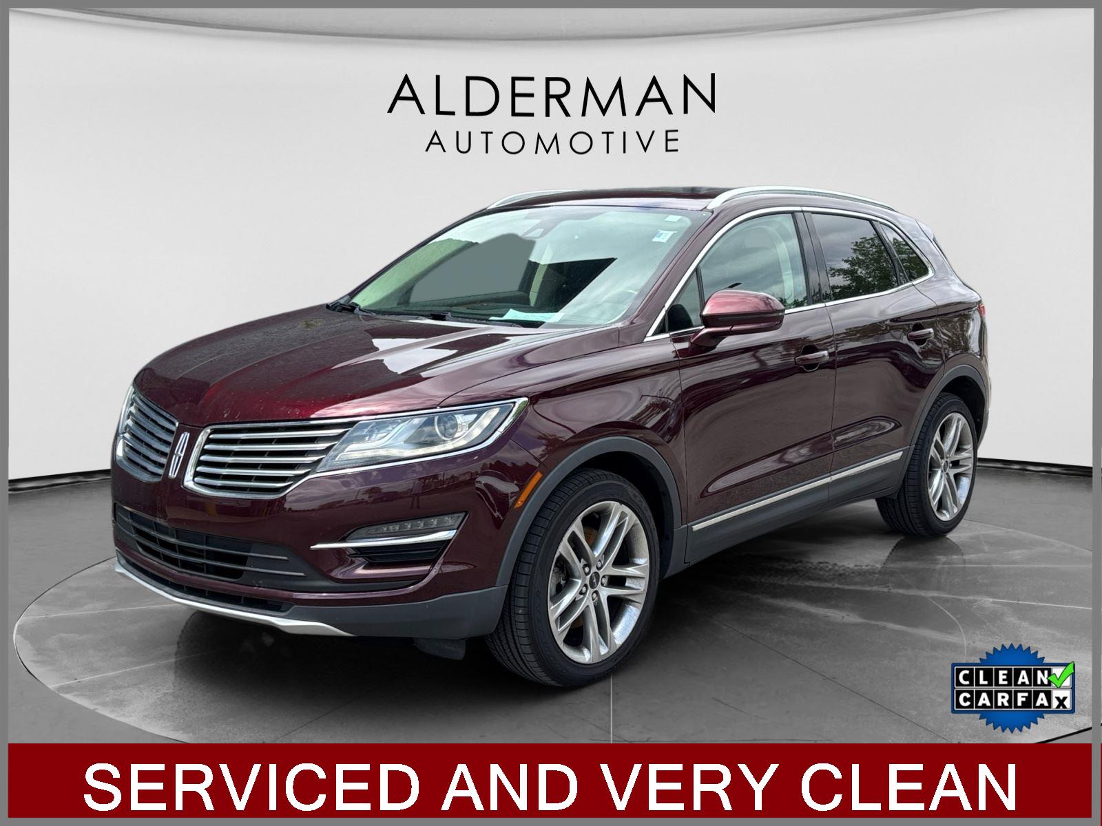 Red (Burgundy Velvet Metallic Tinted Clearcoat) 2016 Lincoln MKC SUV / Crossover All-Wheel Drive 6-Speed Automatic