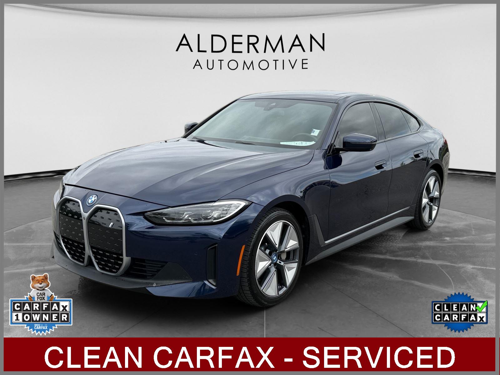 Tanzanite Blue II Metallic 2023 BMW i4 Sedan Rear-Wheel Drive Automatic