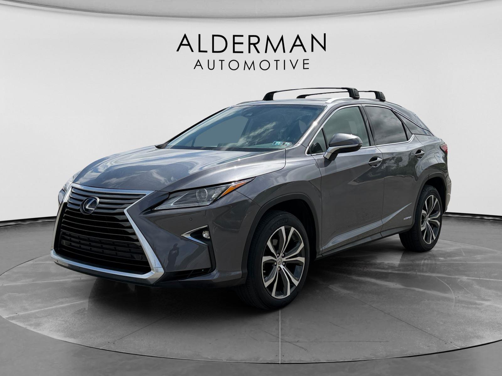 Nebula Gray Pearl 2017 Lexus RX Hybrid 450h AWD SUV / Crossover All-Wheel Drive Continuously Variable Transmission
