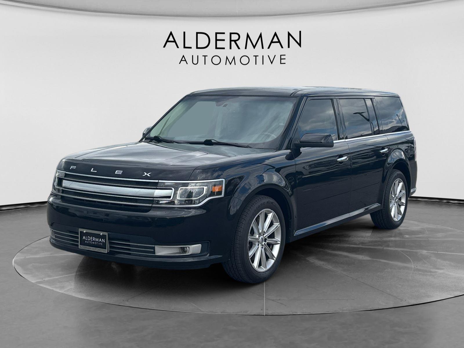 Agate Black 2019 Ford Flex Limited FWD SUV / Crossover Front-Wheel Drive 6-Speed Automatic