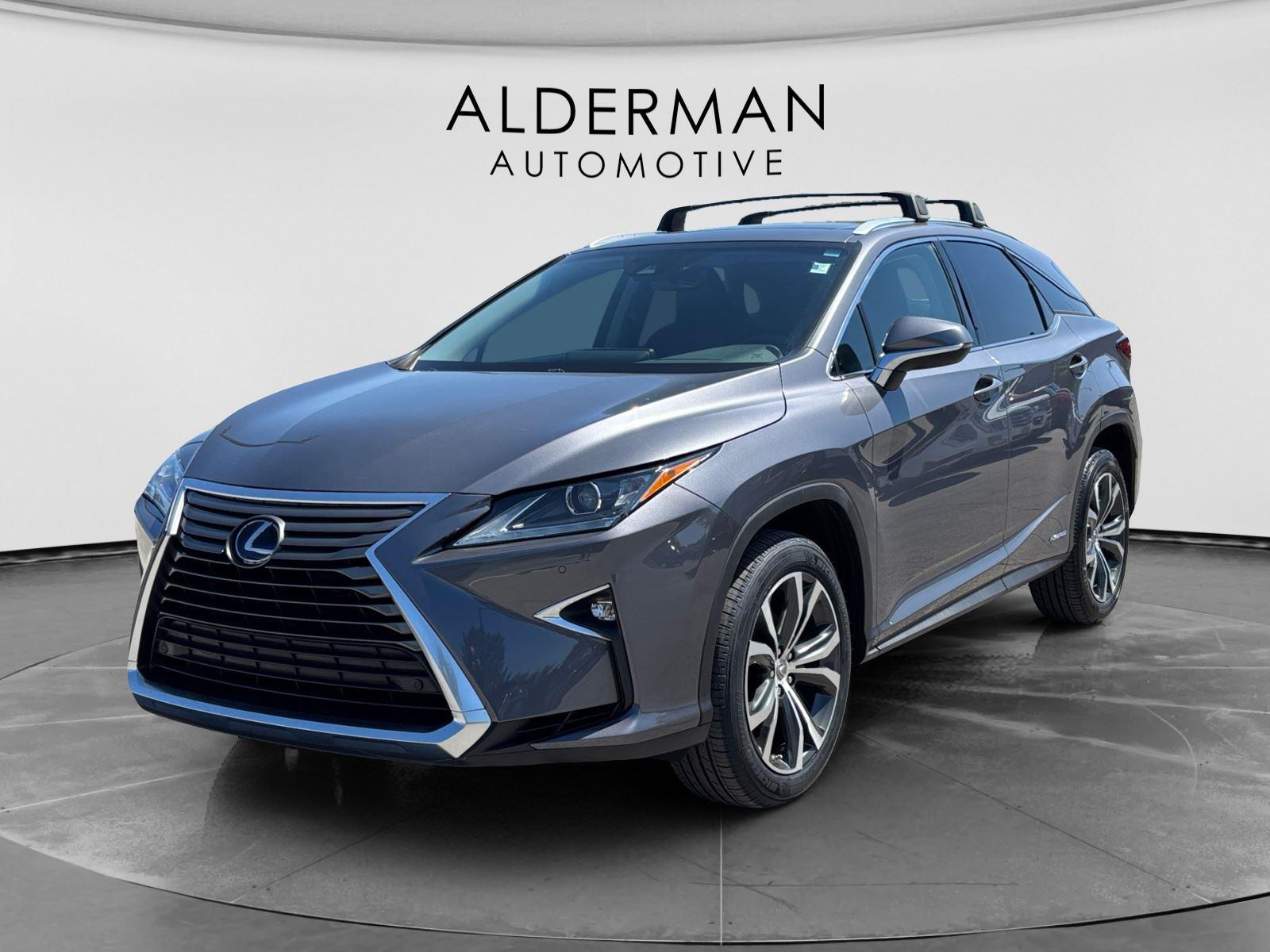Nebula Gray Pearl 2017 Lexus RX Hybrid 450h AWD SUV / Crossover All-Wheel Drive Continuously Variable Transmission