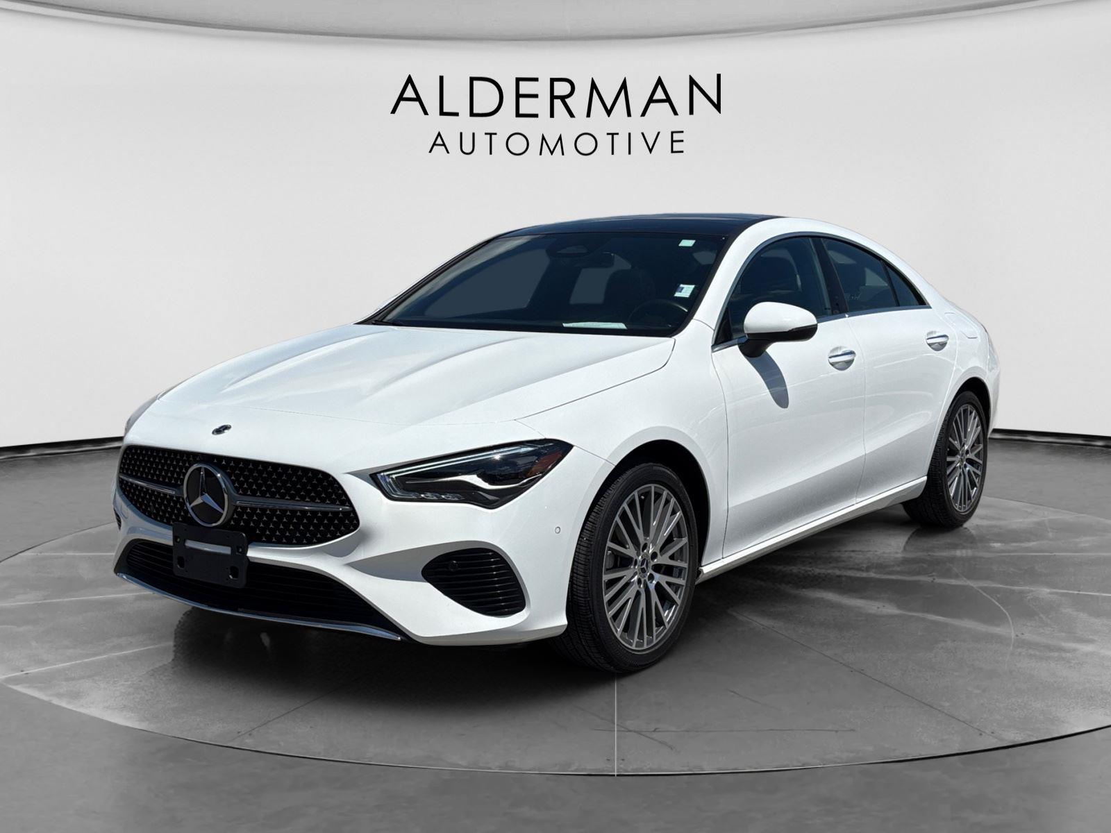 Polar White 2025 Mercedes-Benz CLA 250 4MATIC Coupe All-Wheel Drive Automatic