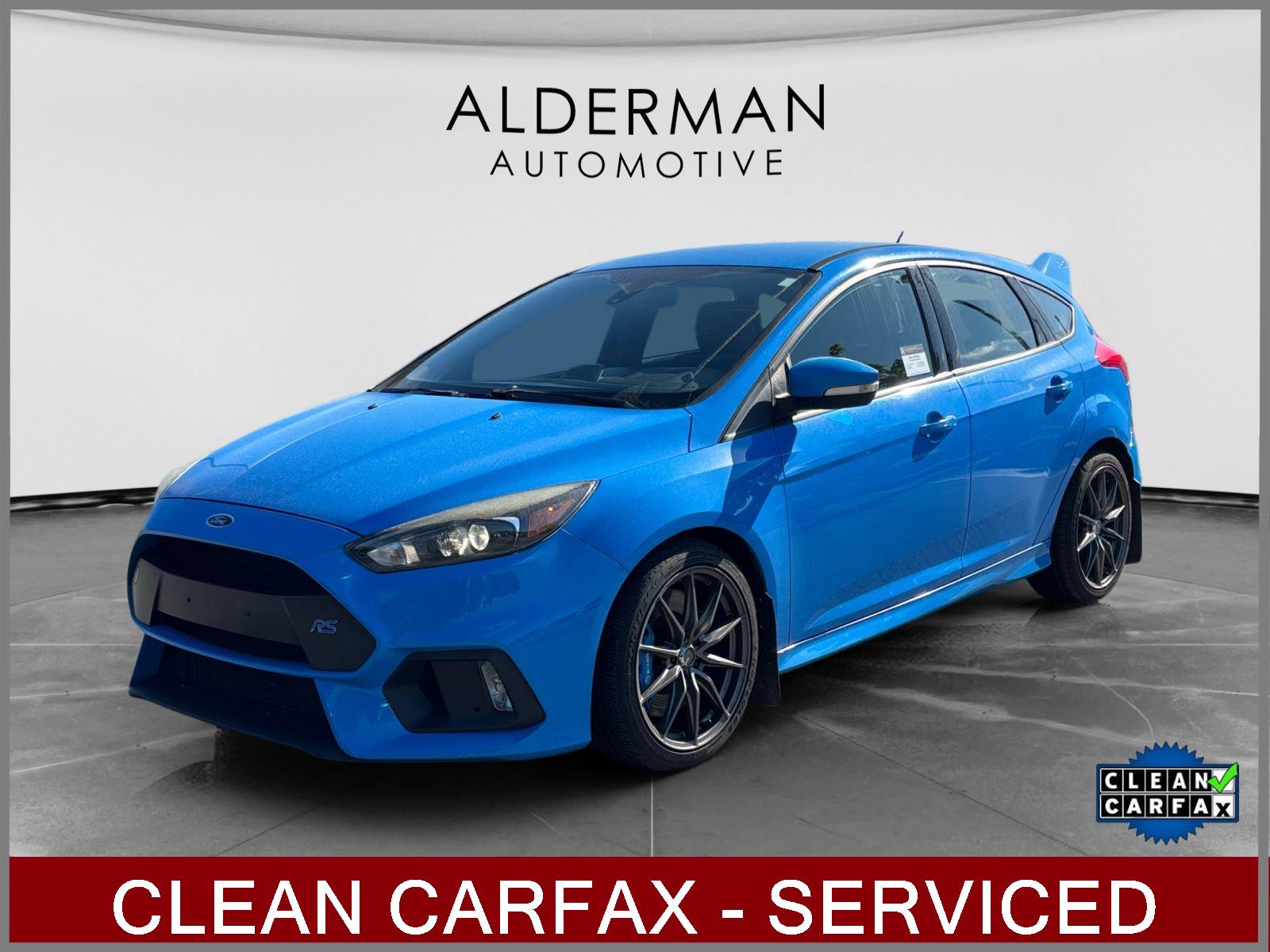 Nitrous Blue Quad-Coat 2016 Ford Focus RS Hatchback Hatchback All-Wheel Drive 6-Speed Manual