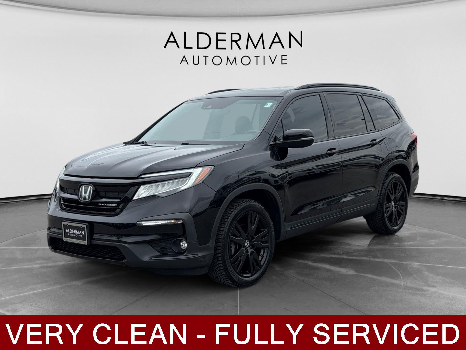 Crystal Black Pearl 2021 Honda Pilot SUV / Crossover All-Wheel Drive Automatic