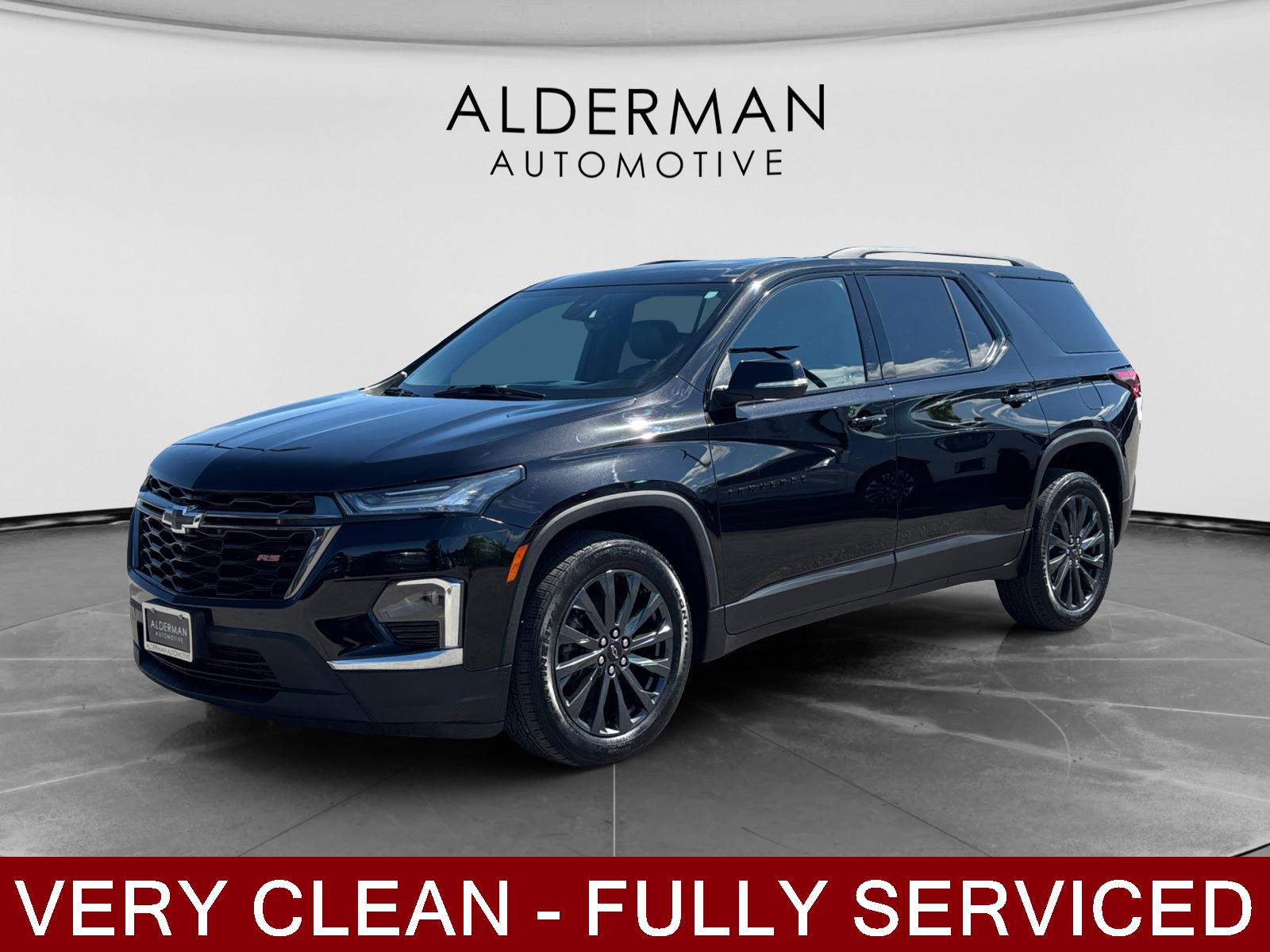 Mosaic Black Metallic 2023 Chevrolet Traverse RS AWD SUV / Crossover Four-Wheel Drive 9-Speed Automatic
