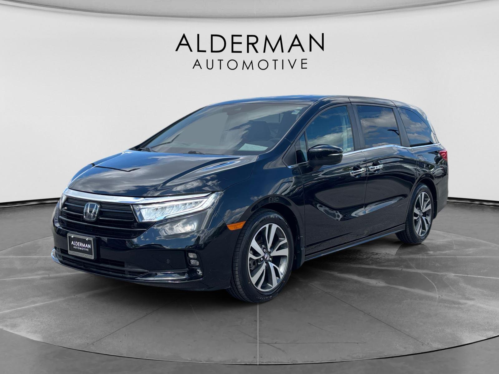 Crystal Black Pearl 2021 Honda Odyssey Minivan Front-Wheel Drive Automatic