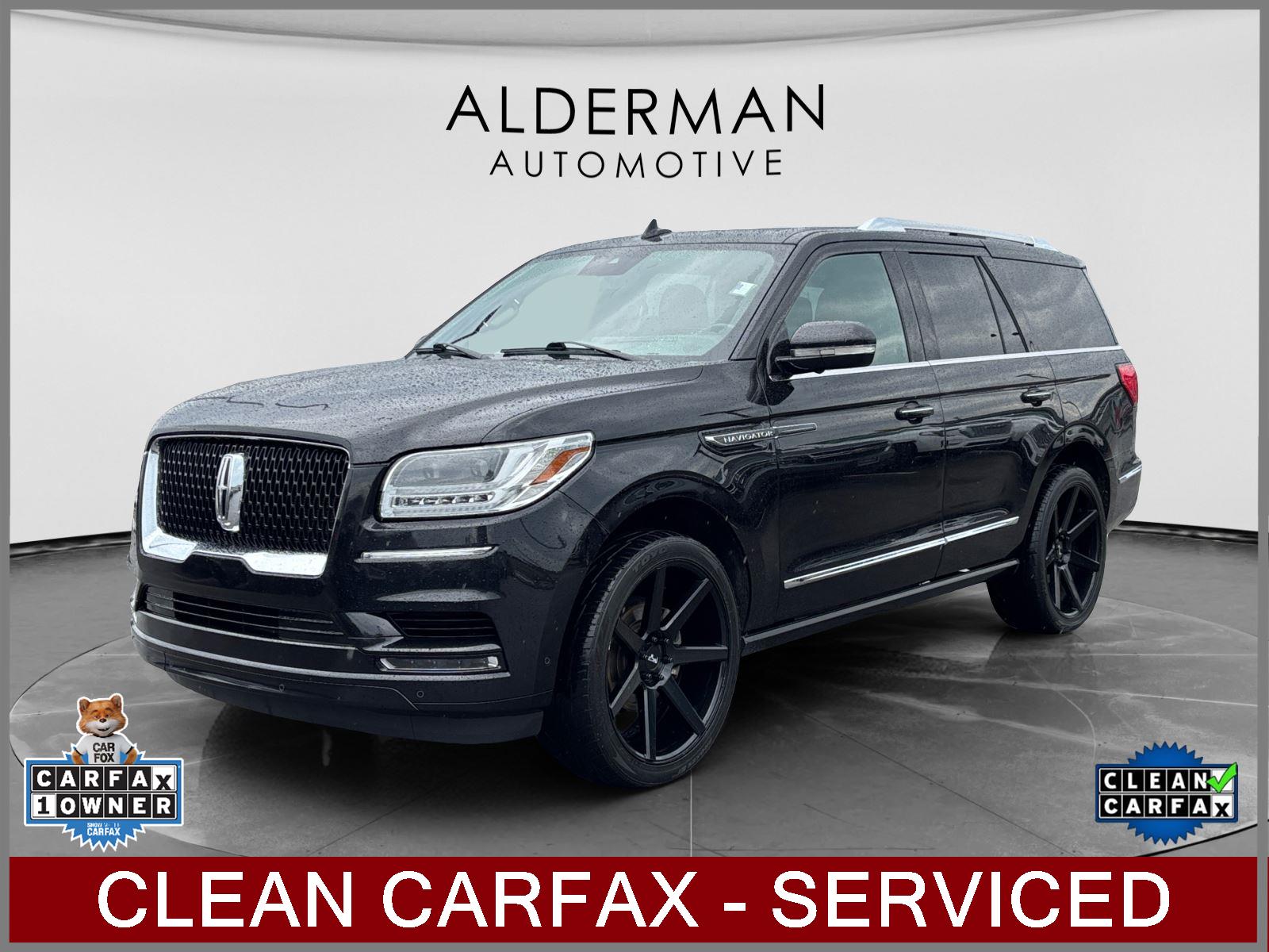 Infinite Black 2021 Lincoln Navigator SUV / Crossover Four-Wheel Drive Automatic