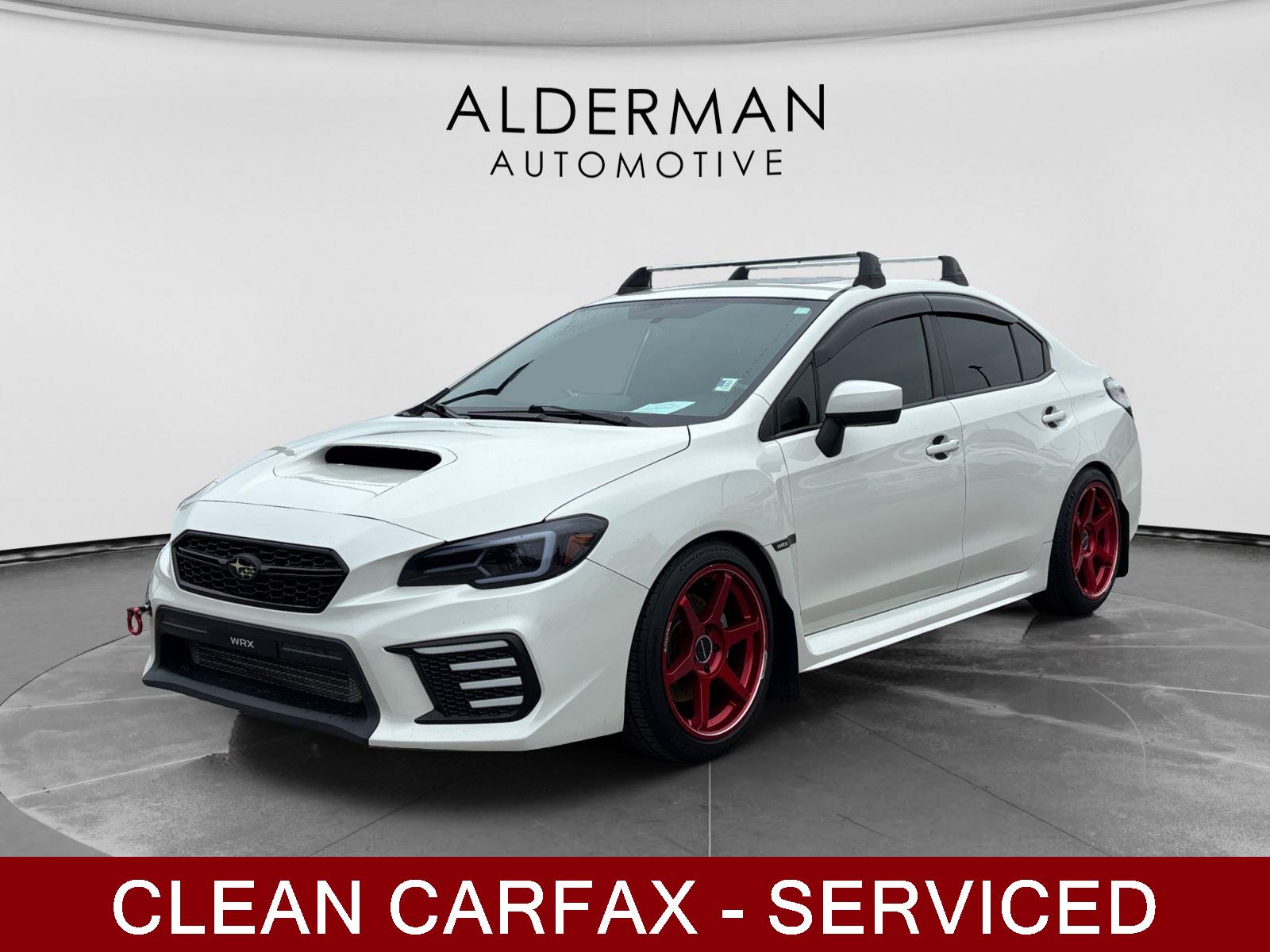 Crystal White Pearl 2020 Subaru WRX Premium AWD Sedan All-Wheel Drive Manual