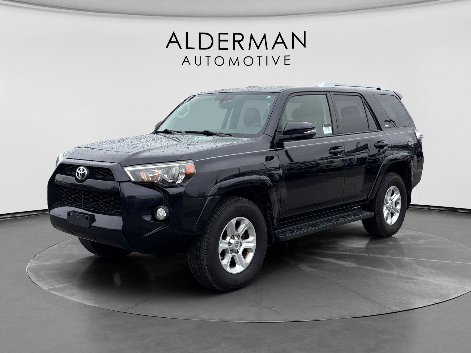Midnight Black Metallic 2016 Toyota 4Runner SR5 Premium 4WD SUV / Crossover Four-Wheel Drive 5-Speed Automatic