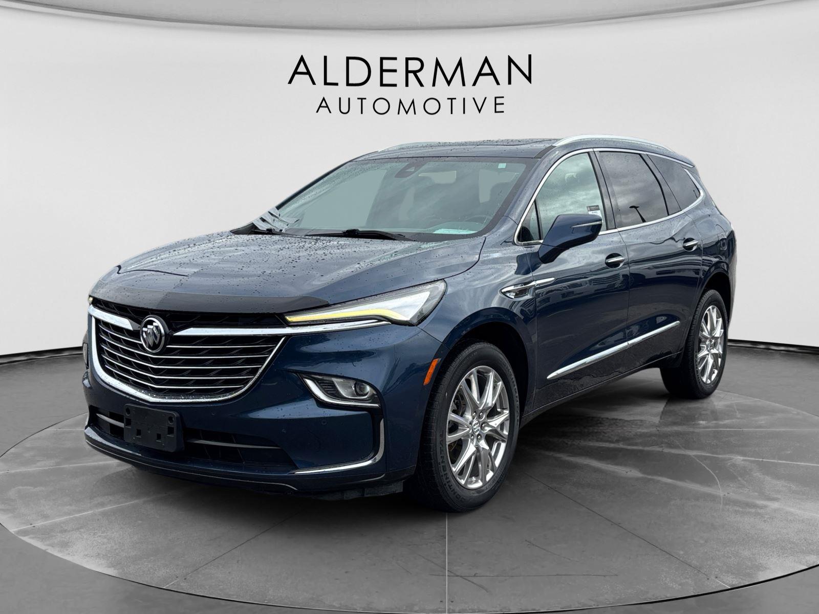 Emperor Blue Metallic 2023 Buick Enclave Essence AWD SUV / Crossover Four-Wheel Drive 9-Speed Automatic