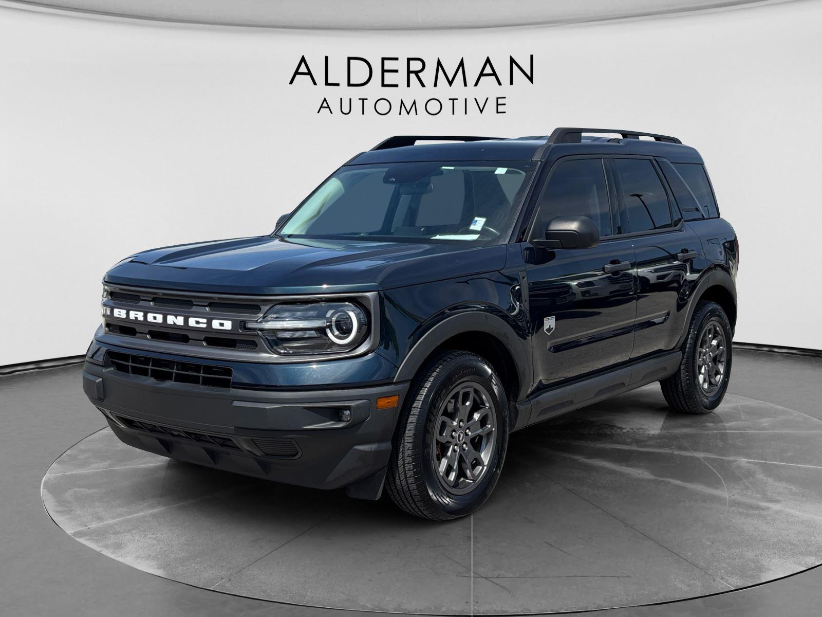 Alto Blue Metallic Tinted Clearcoat 2022 Ford Bronco Sport Big Bend AWD SUV / Crossover All-Wheel Drive 8-Speed Automatic