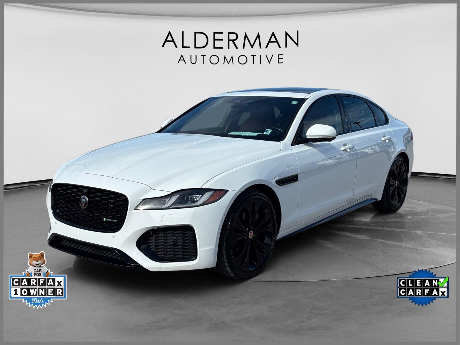 Fuji White 2021 Jaguar XF Sedan All-Wheel Drive Automatic