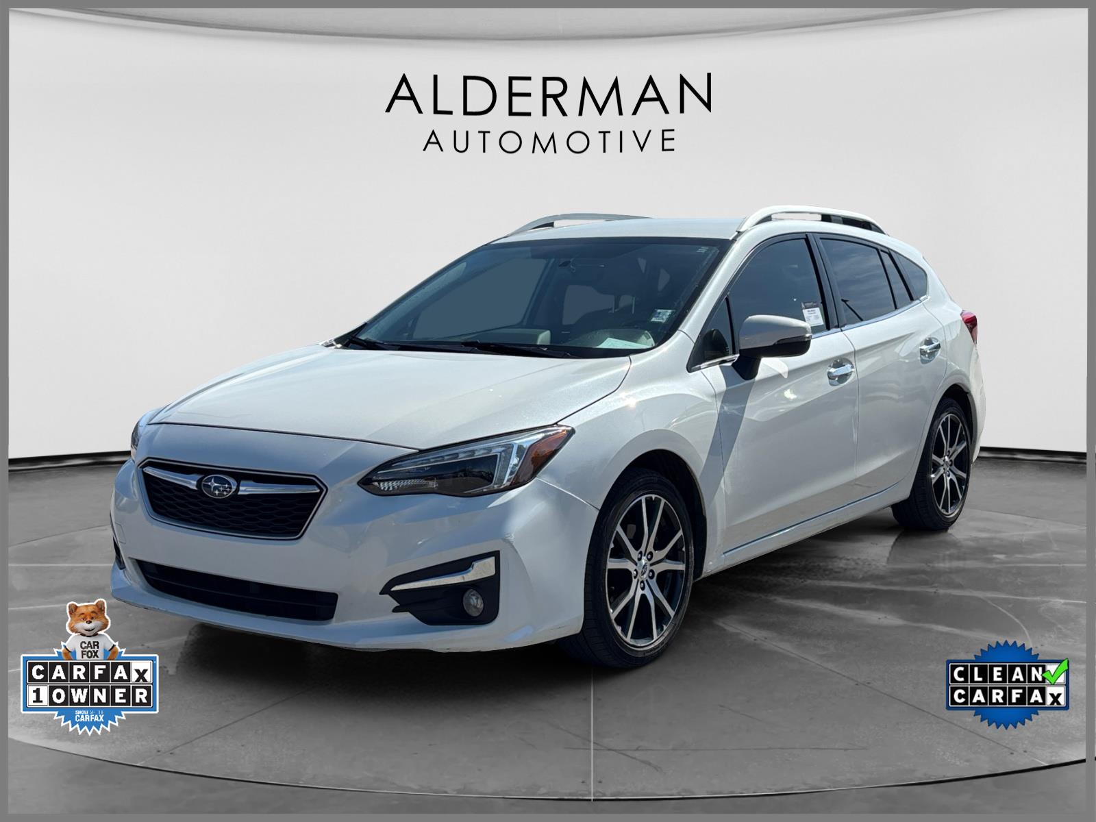 Crystal White Pearl 2017 Subaru Impreza 2.0i Limited Hatchback Hatchback All-Wheel Drive Continuously Variable Transmission