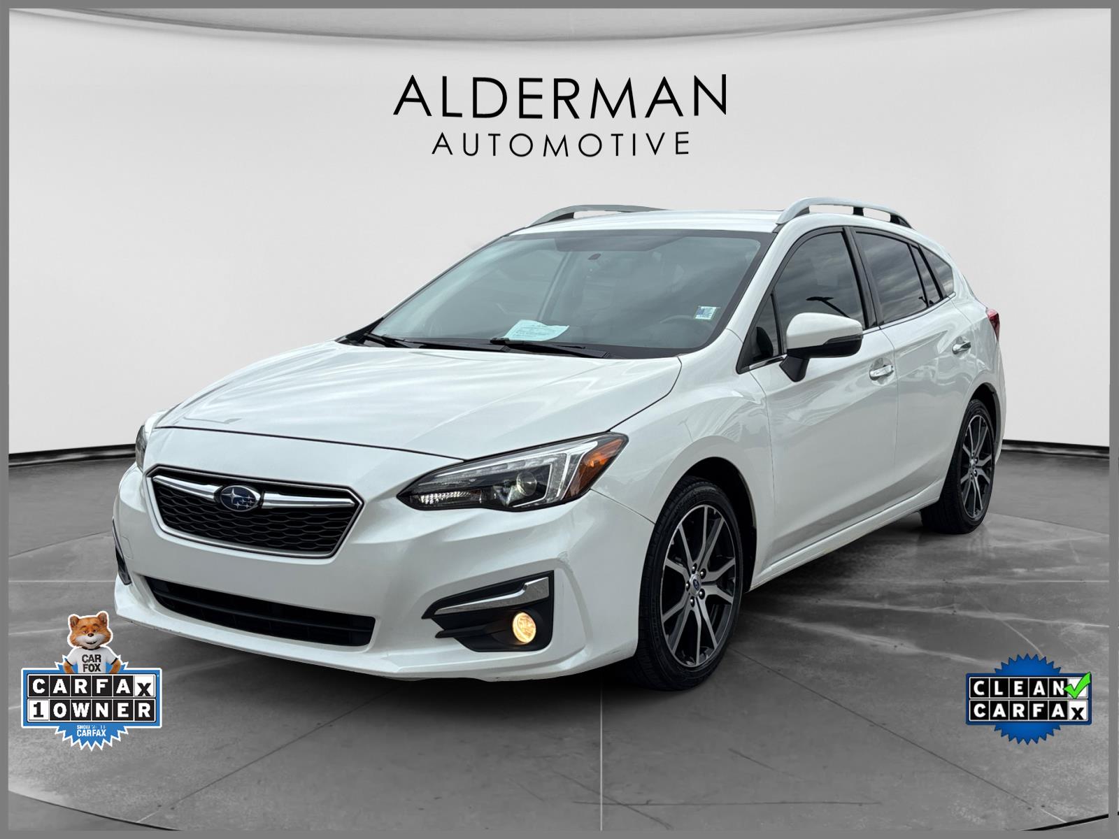Crystal White Pearl 2017 Subaru Impreza 2.0i Limited Hatchback Hatchback All-Wheel Drive Continuously Variable Transmission