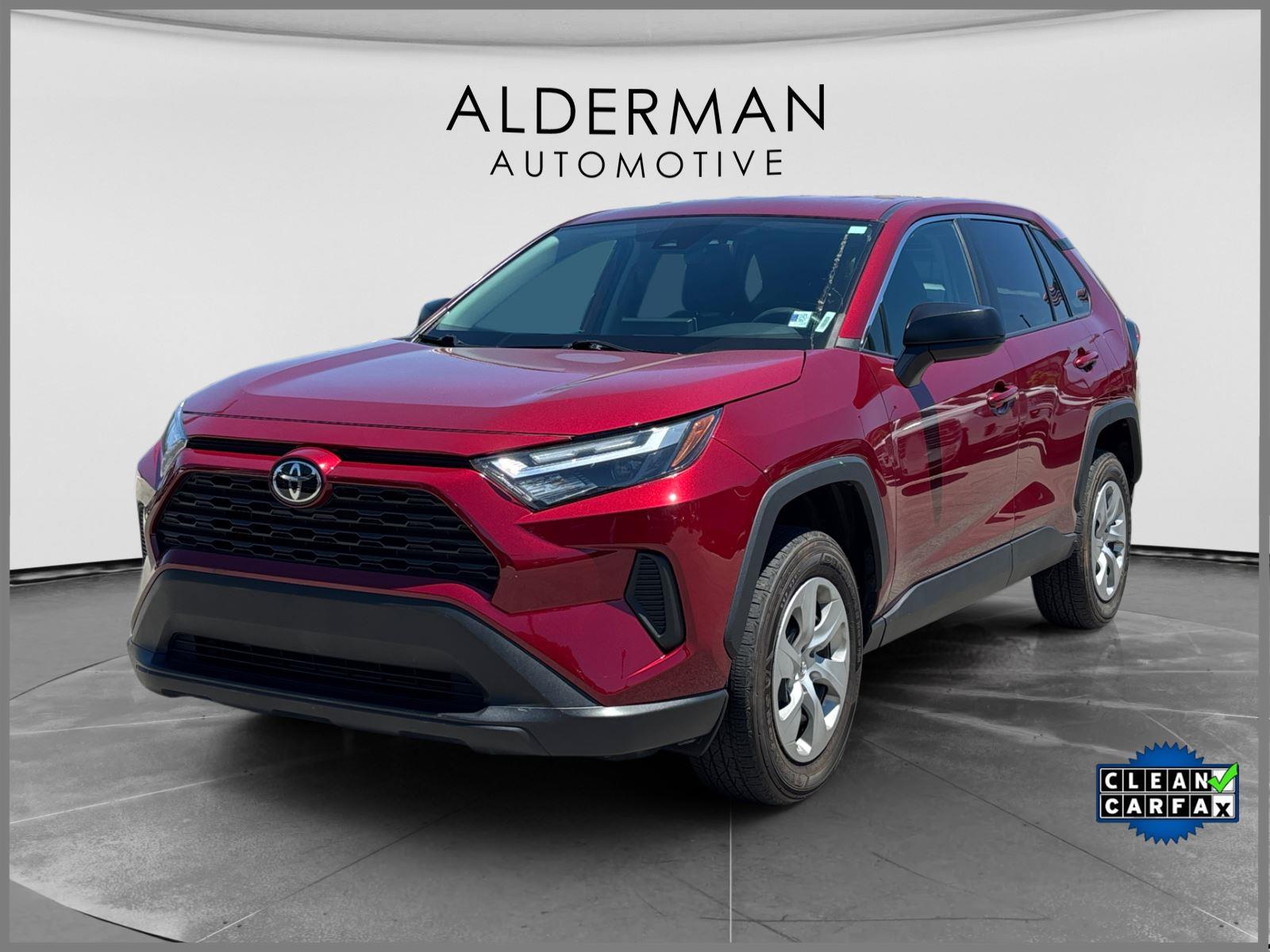 Red (Ruby Flare Pearl) 2023 Toyota RAV4 LE AWD SUV / Crossover All-Wheel Drive 8-Speed Automatic