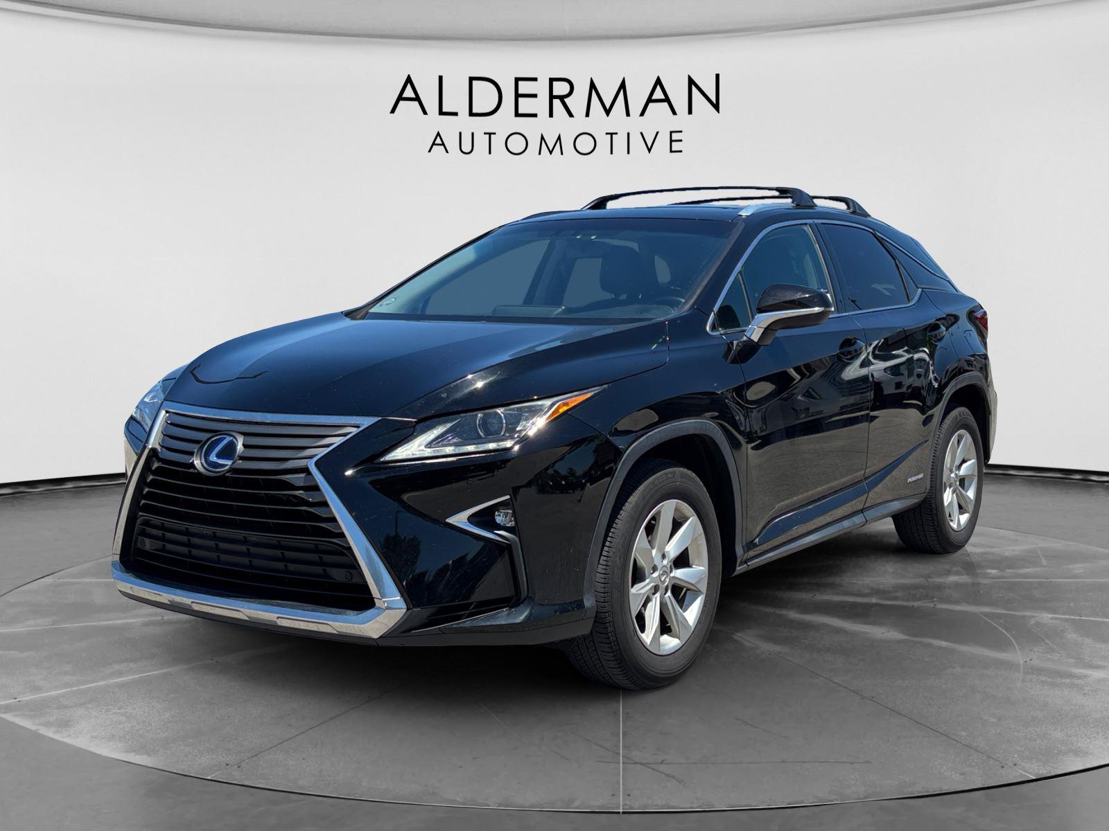 Black (Obsidian) 2016 Lexus RX Hybrid SUV / Crossover All-Wheel Drive Continuously Variable Transmission