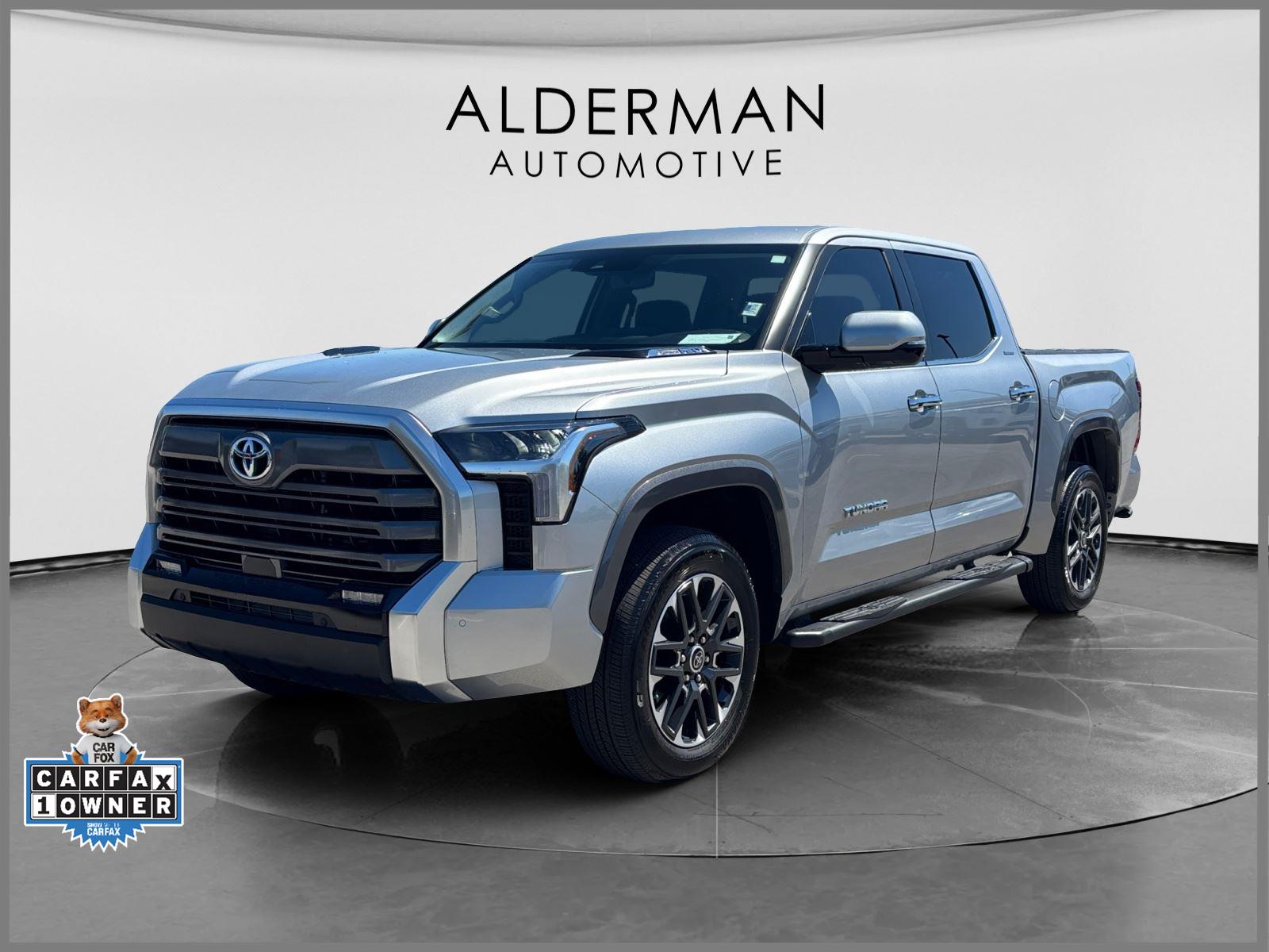 Celestial Silver Metallic 2024 Toyota Tundra Hybrid Pickup Truck Four-Wheel Drive Automatic