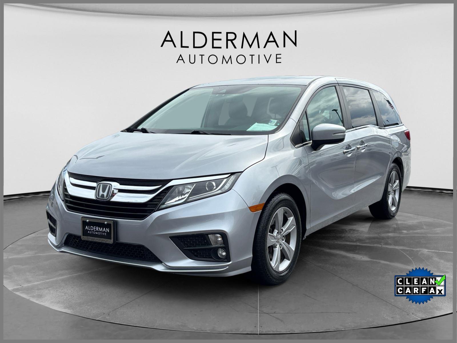 Red (Deep Scarlet Pearl) 2018 Honda Odyssey EX-L FWD Minivan Front-Wheel Drive Automatic