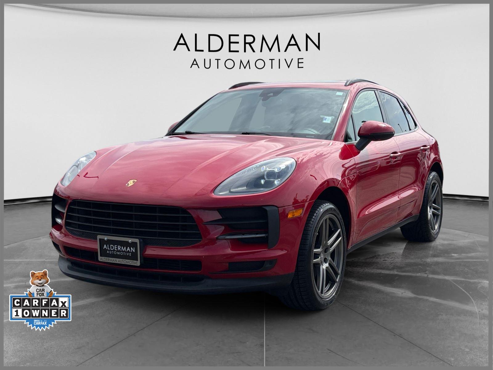 Carmine Red 2019 Porsche Macan SUV / Crossover All-Wheel Drive Automatic