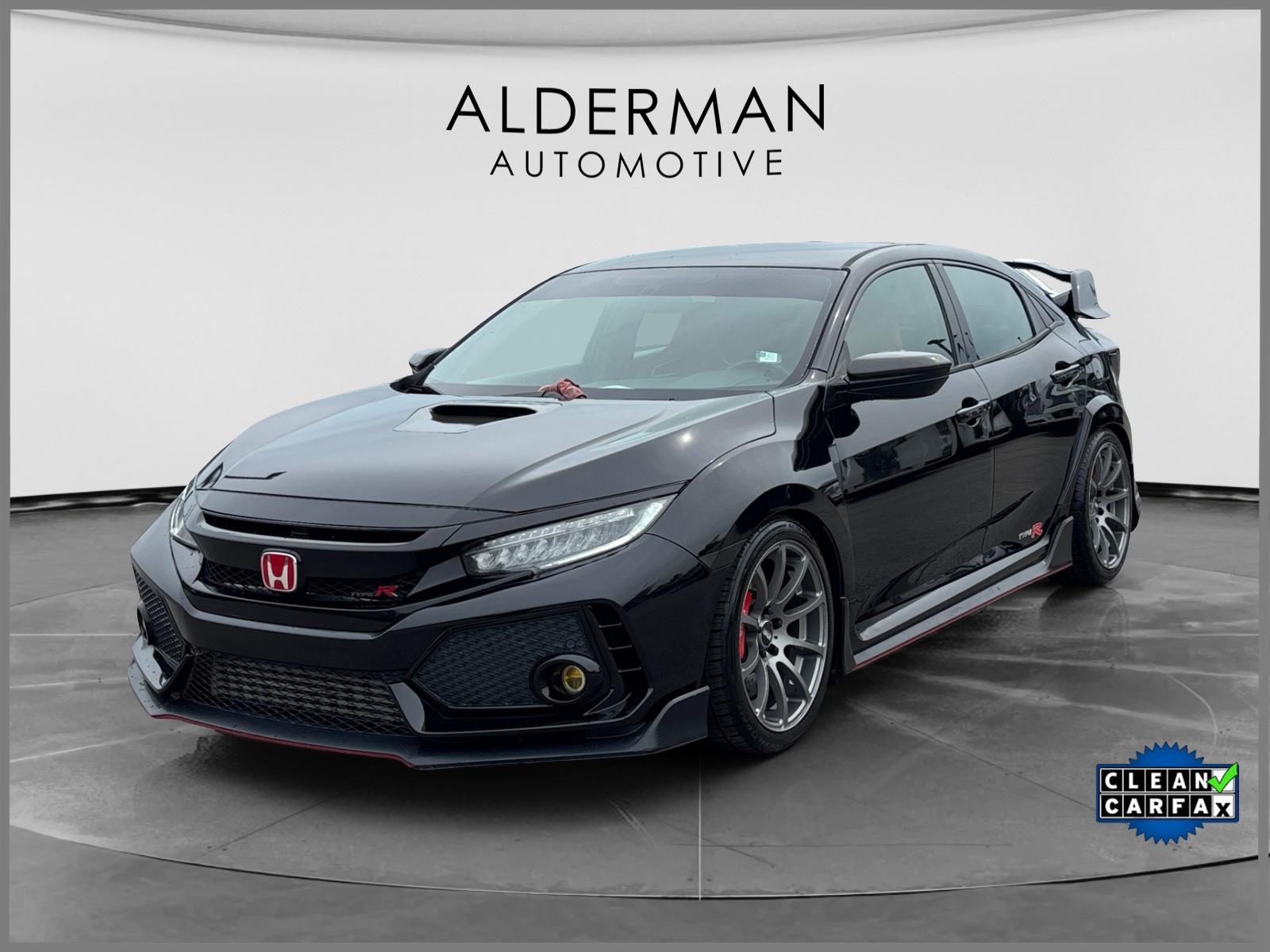 Crystal Black Pearl 2017 Honda Civic Type R Touring FWD Hatchback Front-Wheel Drive 6-Speed Manual