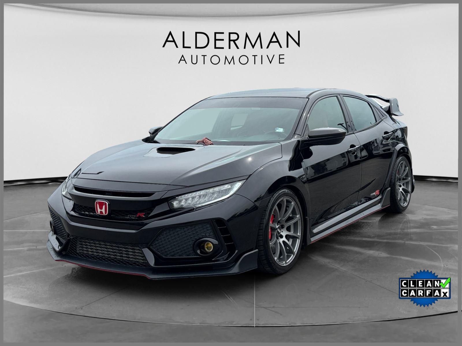 Crystal Black Pearl 2017 Honda Civic Type R Touring FWD Hatchback Front-Wheel Drive 6-Speed Manual