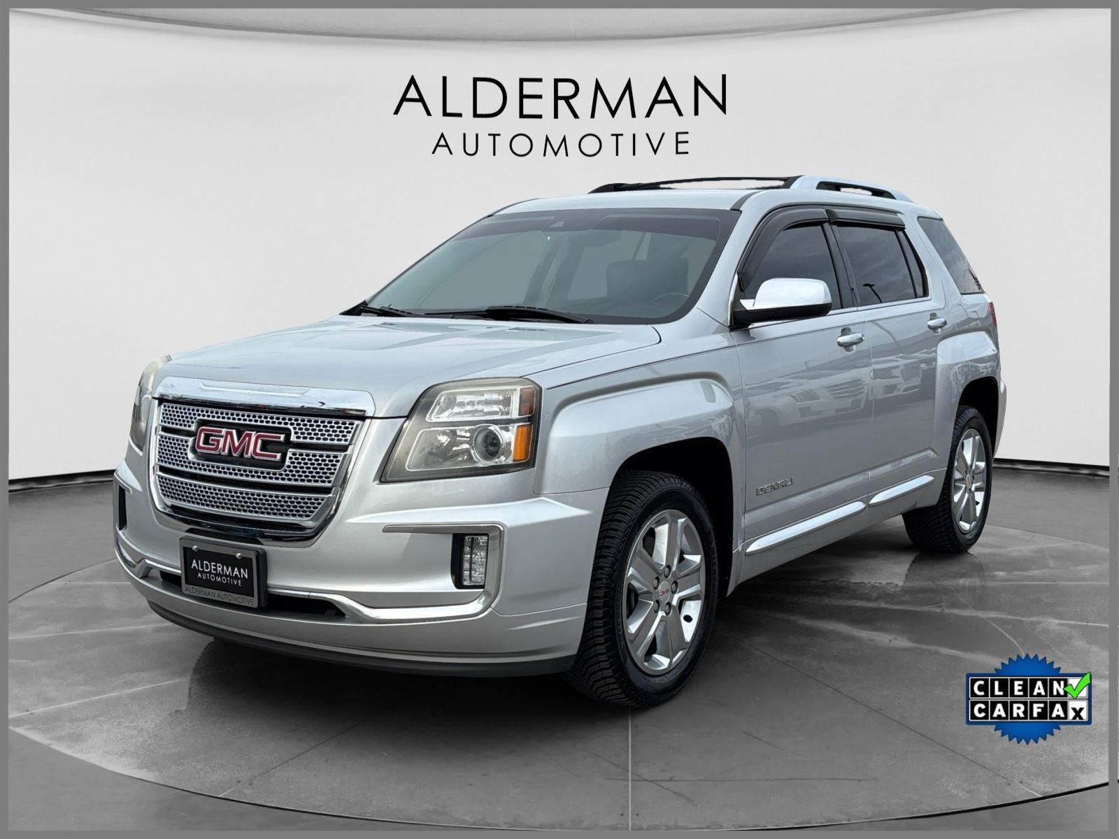 Quicksilver Metallic 2016 GMC Terrain Denali SUV / Crossover Front-Wheel Drive 6-Speed Automatic