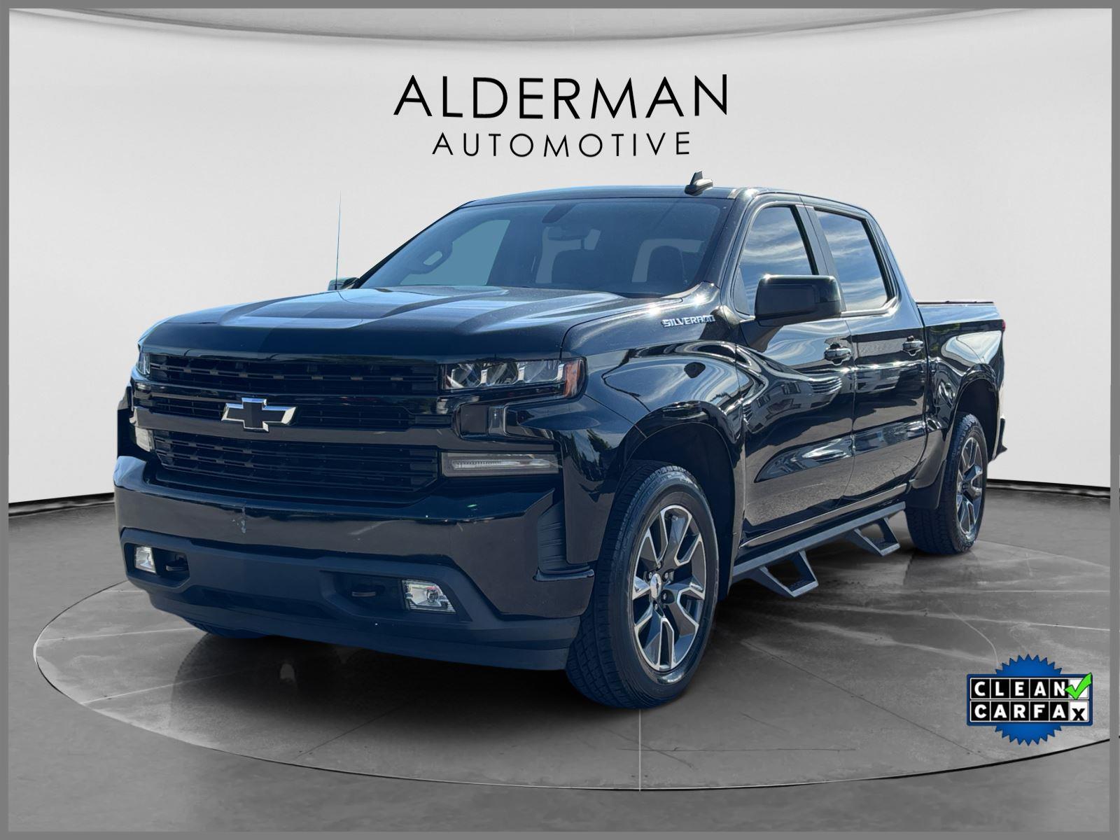 Black 2020 Chevrolet Silverado 1500 Pickup Truck 4X2 8-Speed Automatic