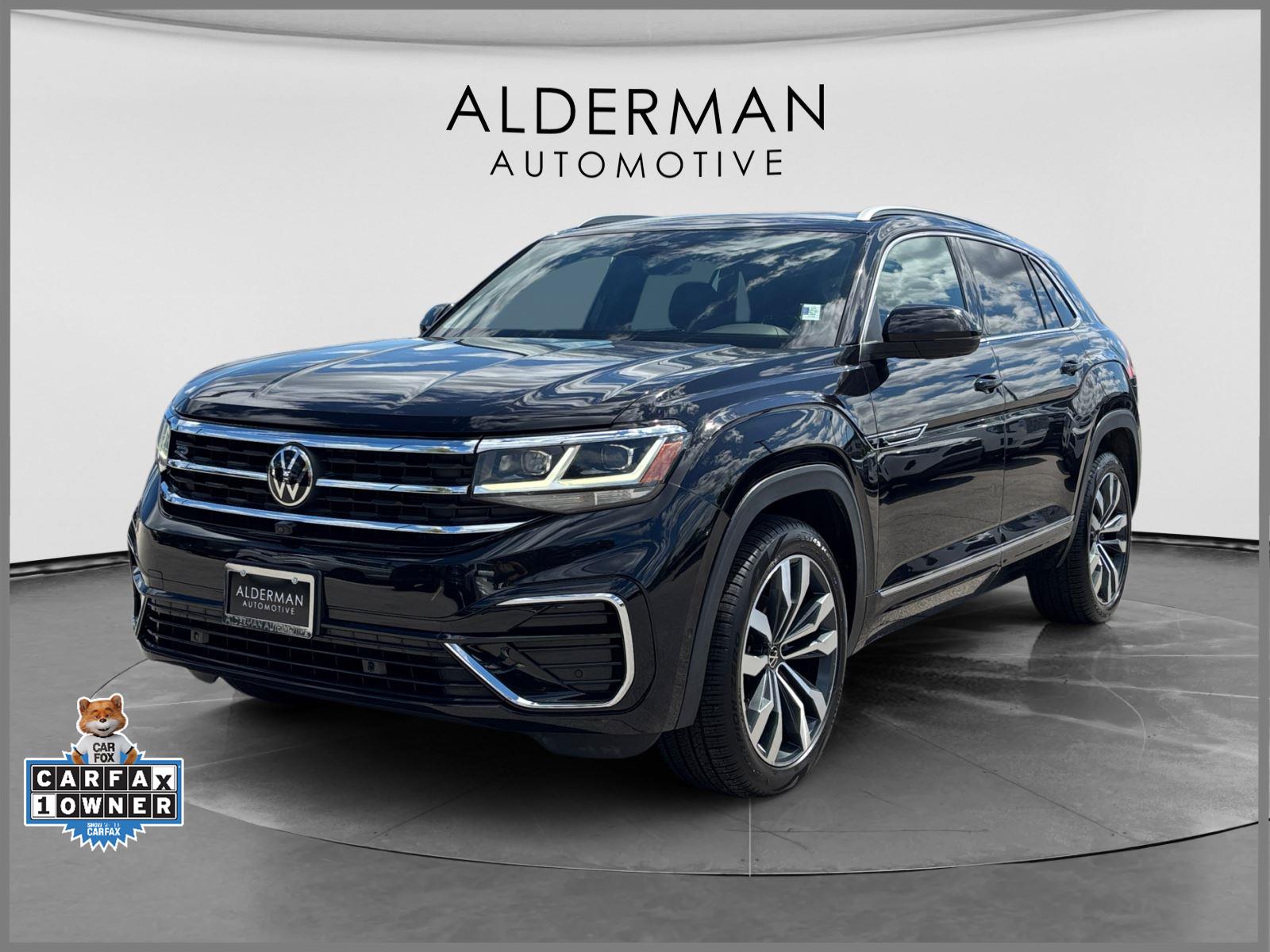Deep Black Pearl 2020 Volkswagen Atlas Cross Sport SUV / Crossover All-Wheel Drive Automatic