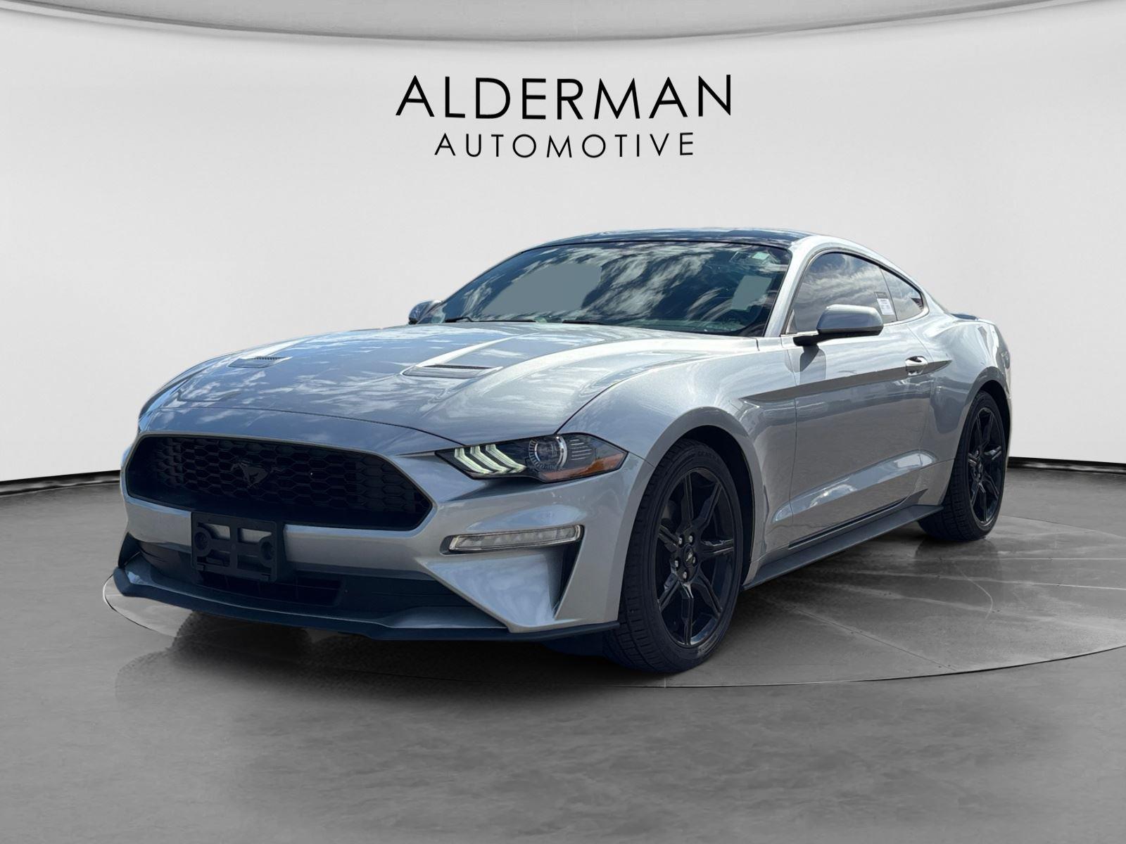 Iconic Silver 2020 Ford Mustang Coupe Rear-Wheel Drive