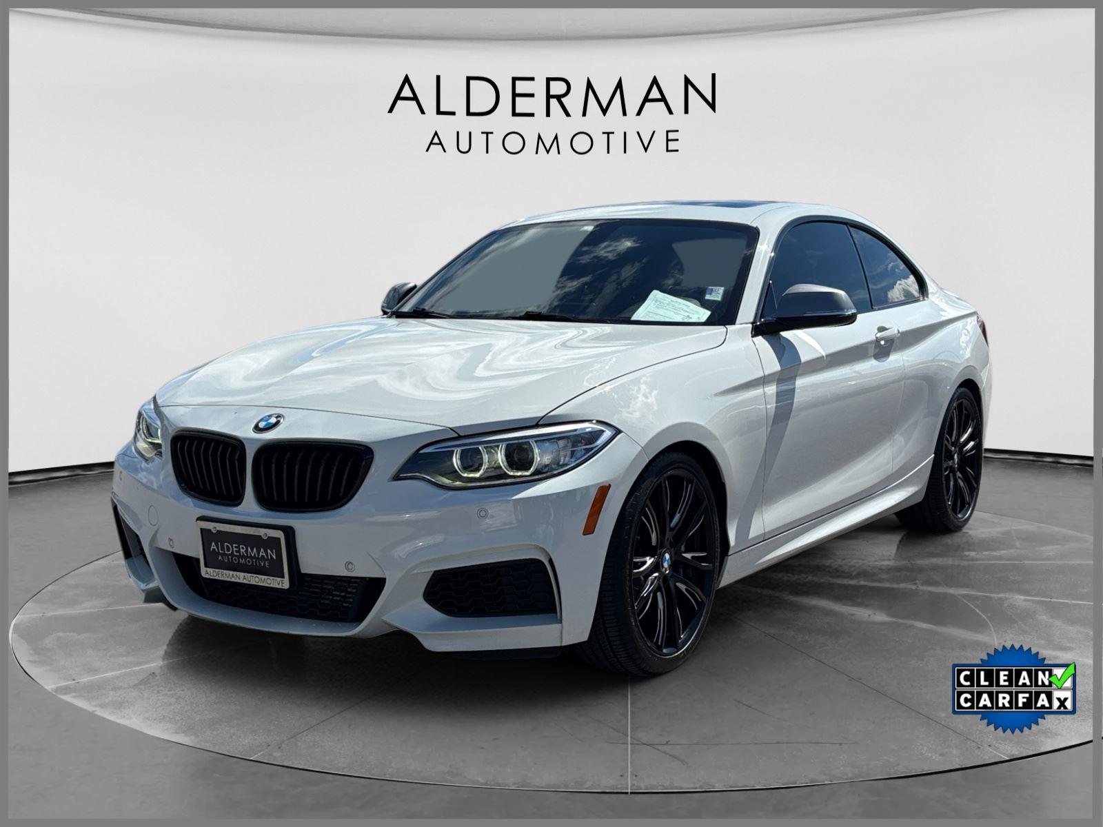 Alpine White 2015 BMW 2 Series Coupe Rear-Wheel Drive 8-Speed Automatic