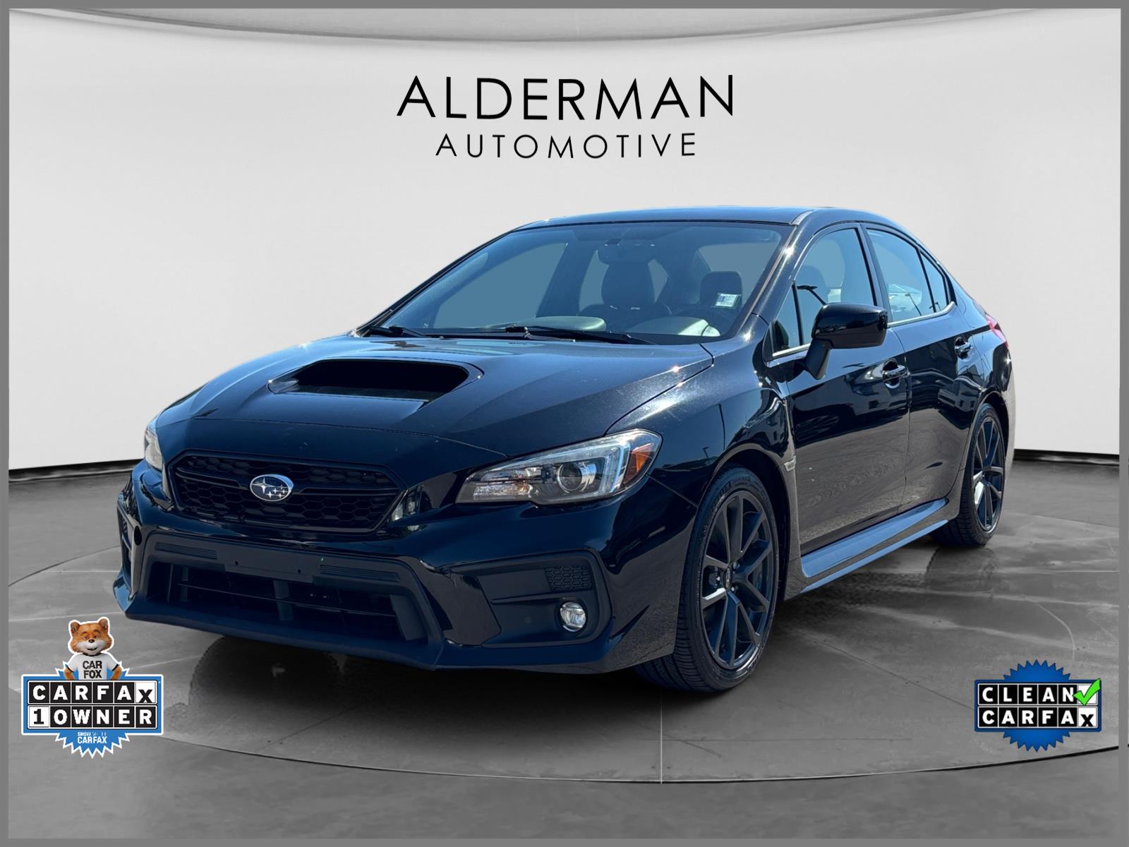 Crystal Black Silica 2019 Subaru WRX Sedan All-Wheel Drive Manual