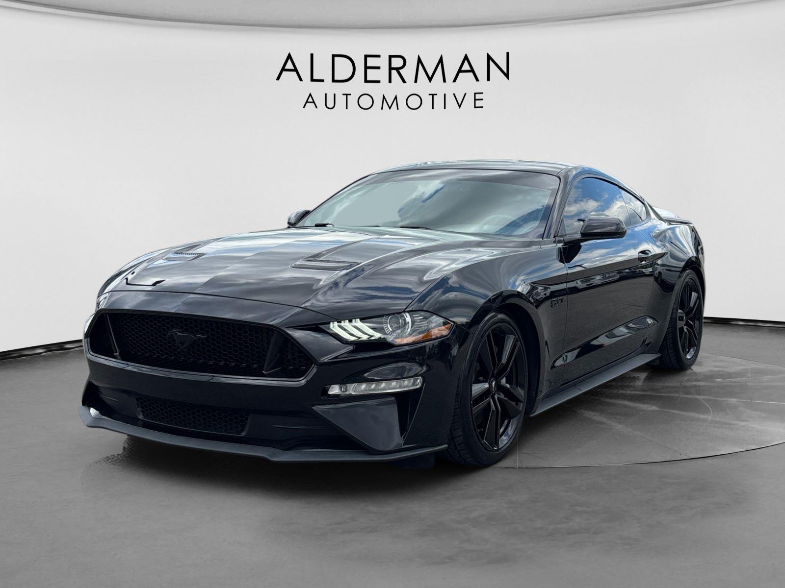 Shadow Black 2019 Ford Mustang Coupe Rear-Wheel Drive 6-Speed Manual