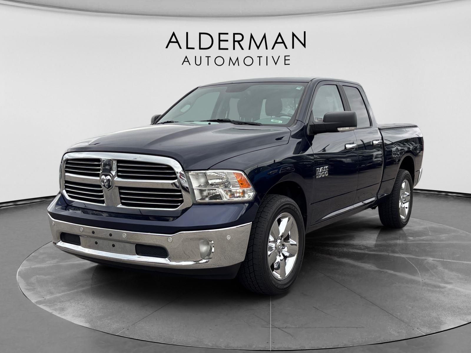 True Blue Pearlcoat 2018 RAM 1500 Pickup Truck Four-Wheel Drive 8-Speed Automatic