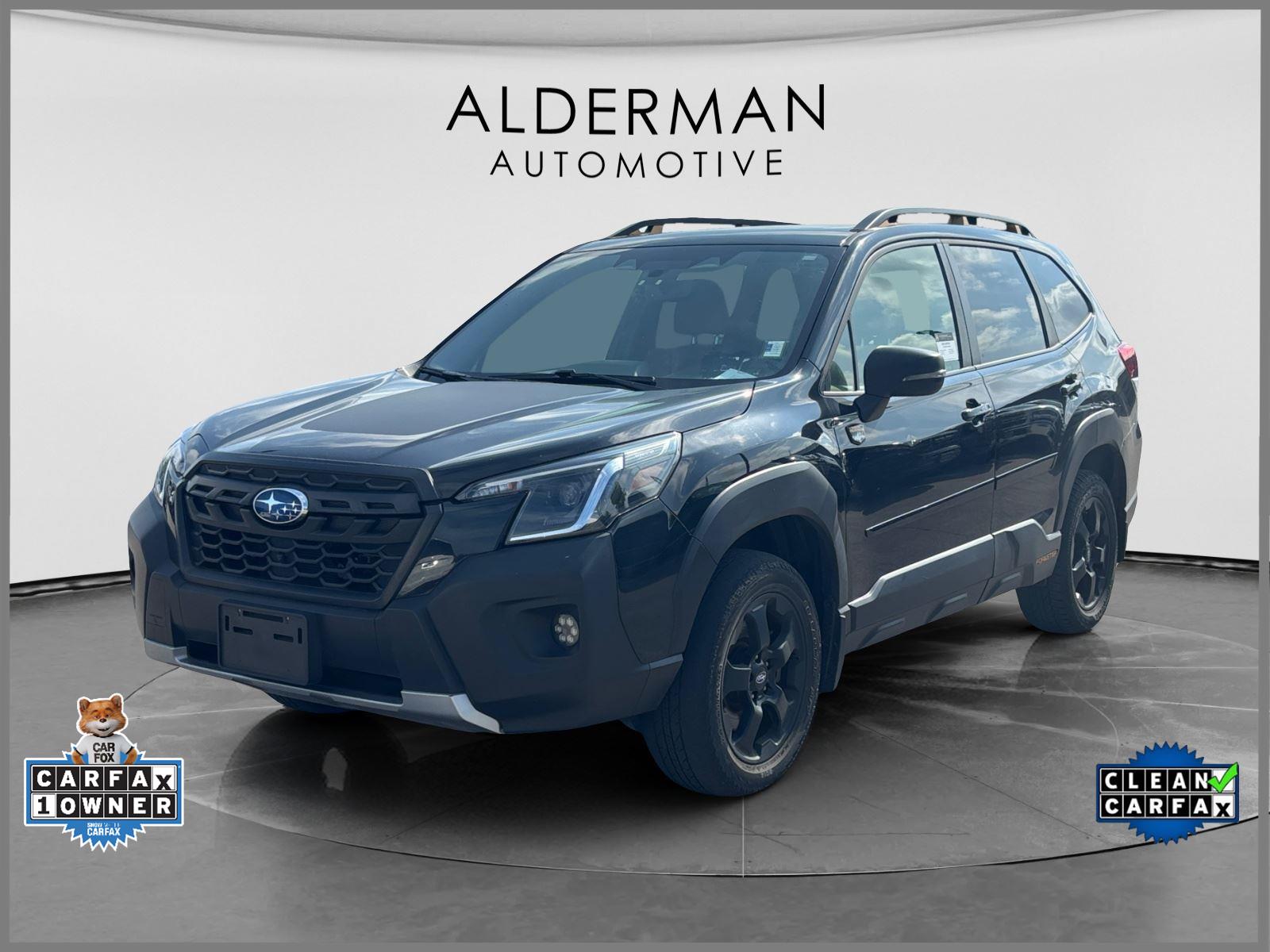 Crystal Black Silica 2022 Subaru Forester SUV / Crossover All-Wheel Drive Continuously Variable Transmission