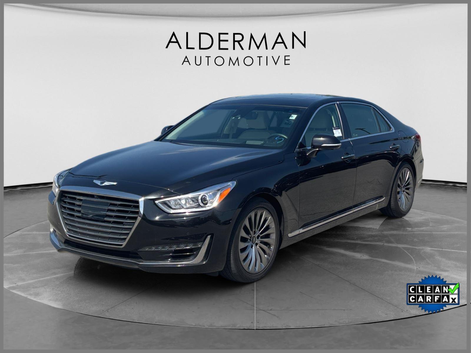 Victoria Black 2019 Genesis G90 Sedan Rear-Wheel Drive Automatic