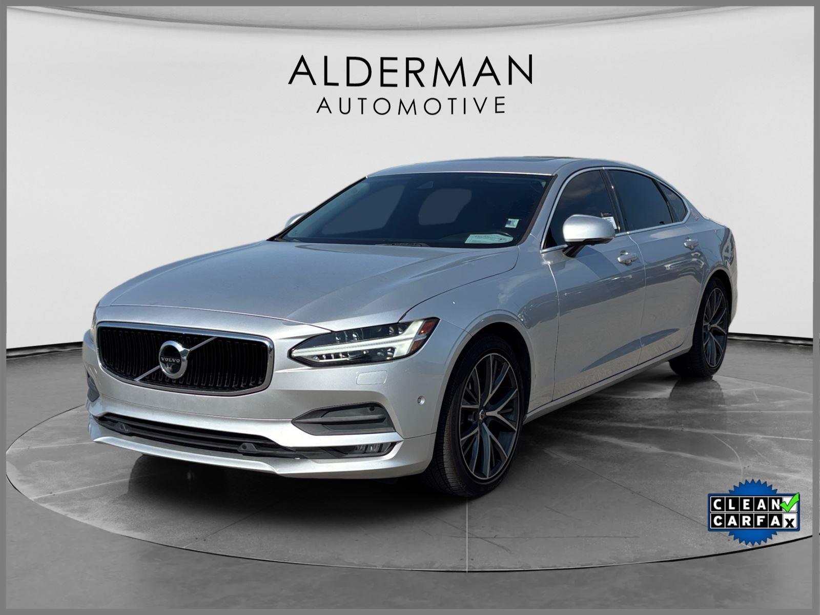 Bright Silver Metallic 2018 Volvo S90 Sedan Front-Wheel Drive Automatic