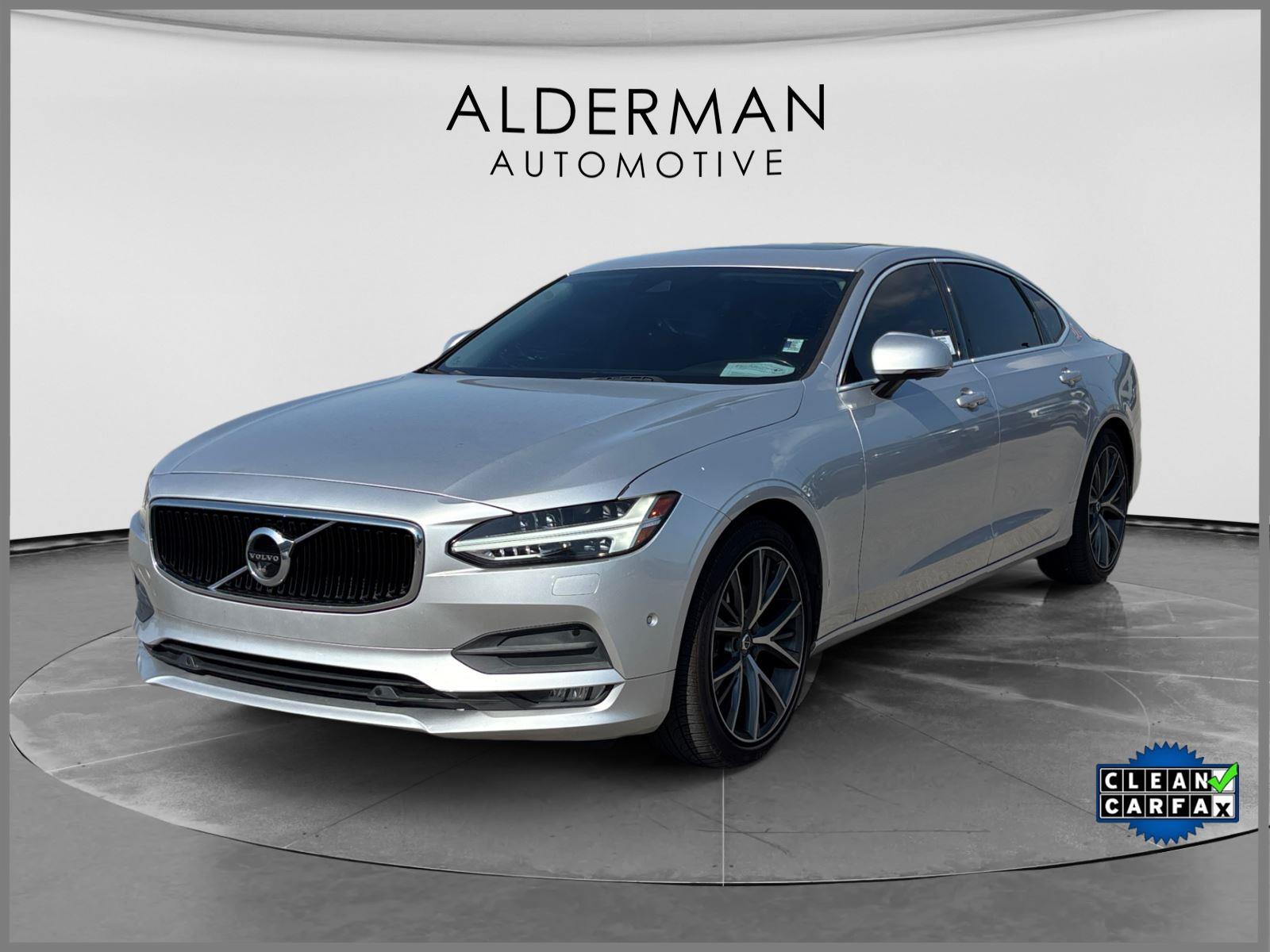 Bright Silver Metallic 2018 Volvo S90 Sedan Front-Wheel Drive Automatic