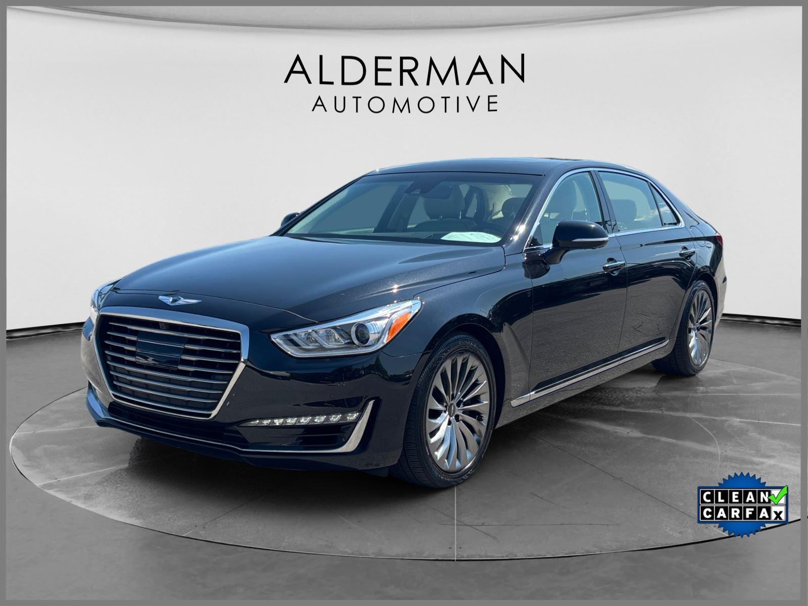 Victoria Black 2019 Genesis G90 Sedan Rear-Wheel Drive Automatic