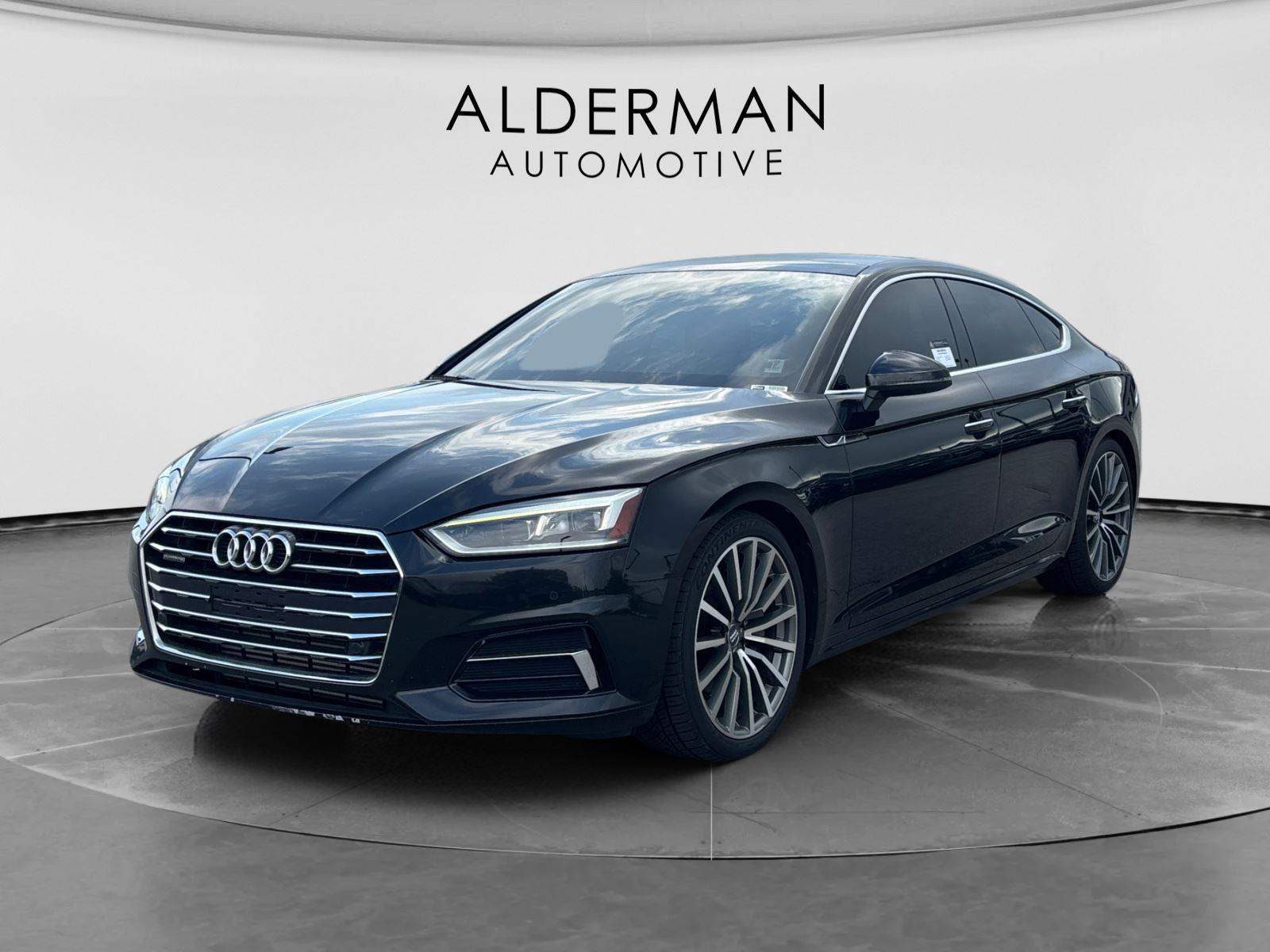 Mythos Black Metallic 2018 Audi A5 Sportback Sedan All-Wheel Drive Automatic