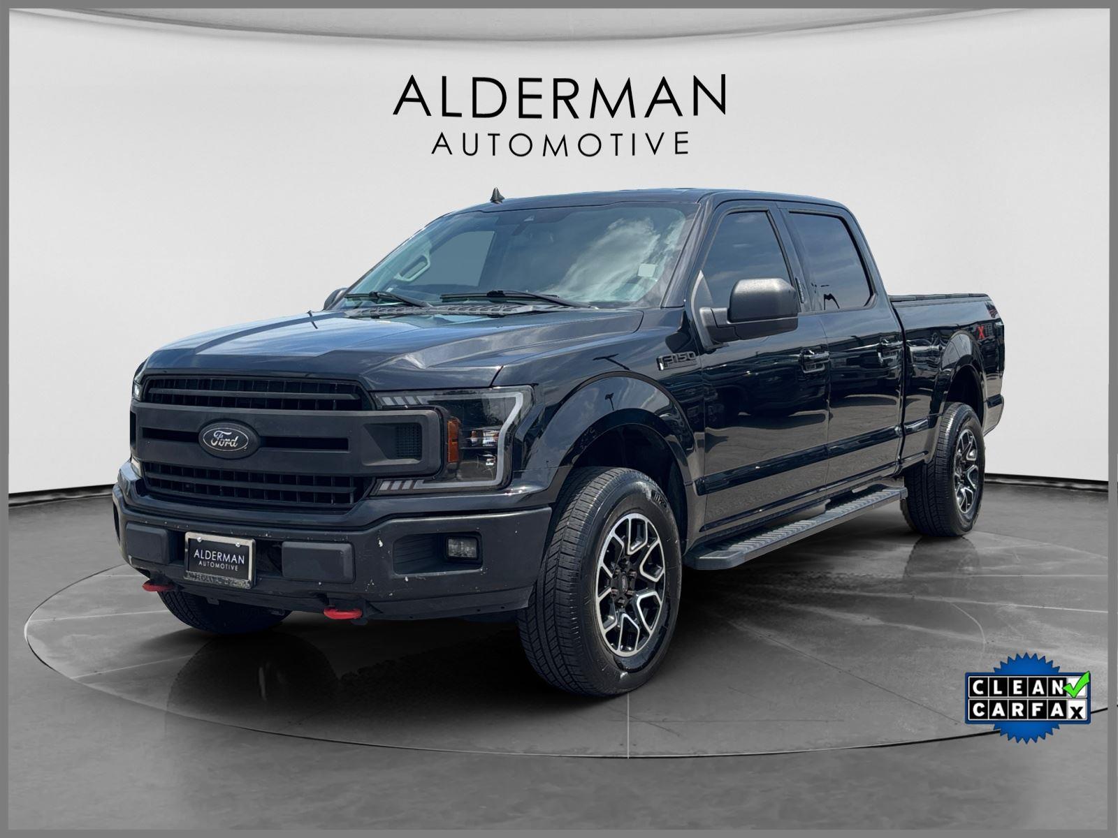 Agate Black 2019 Ford F-150 Pickup Truck Four-Wheel Drive Automatic