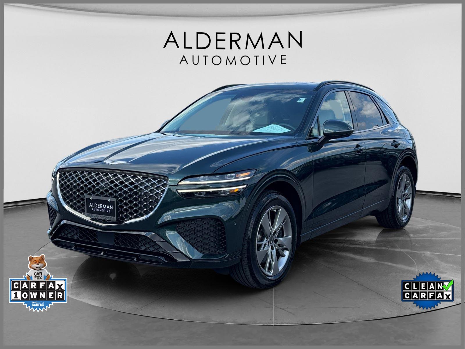 Cardiff Green 2023 Genesis GV70 SUV / Crossover All-Wheel Drive Automatic