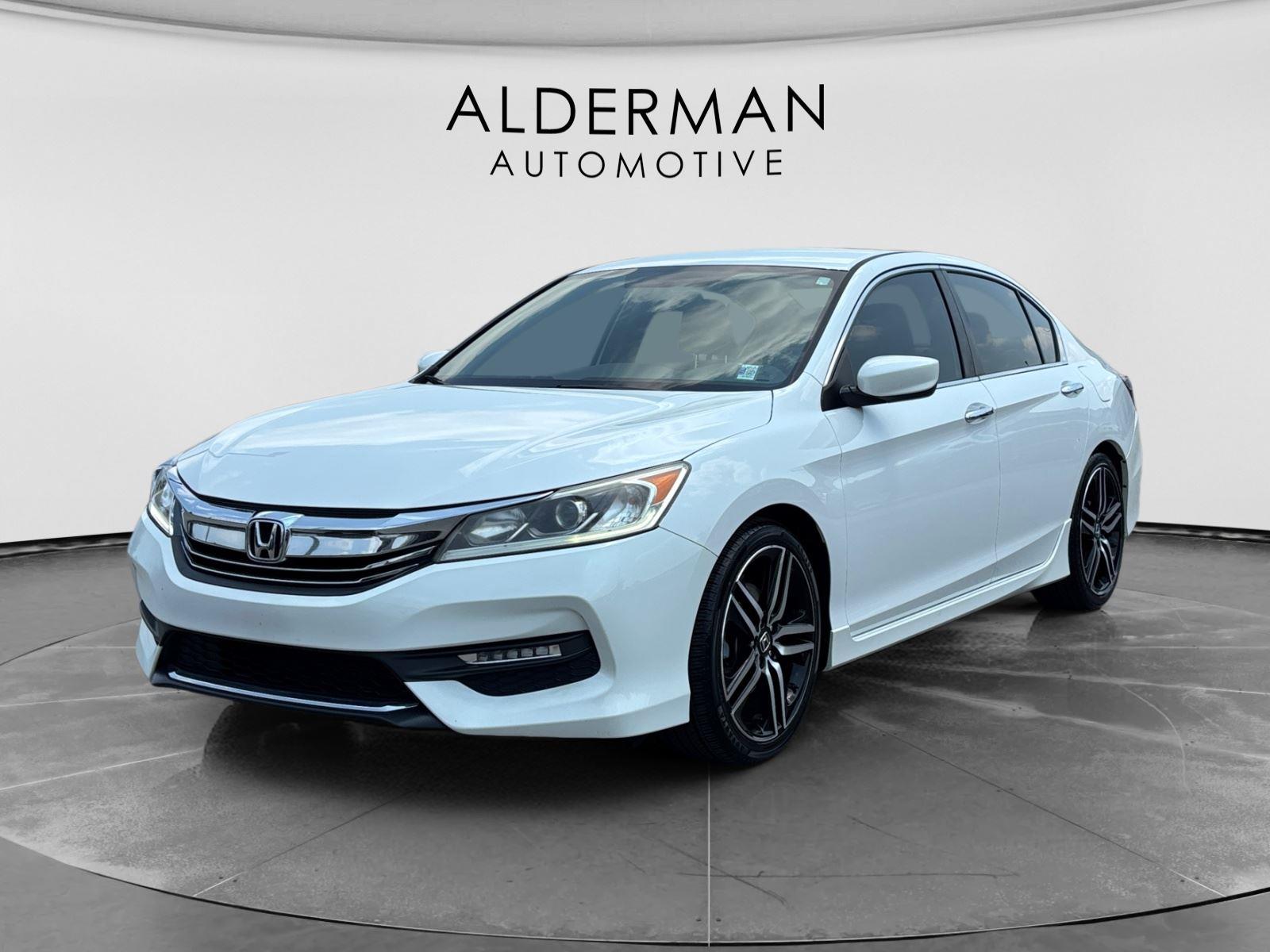 White Orchid Pearl 2017 Honda Accord Sedan Front-Wheel Drive Continuously Variable Transmission