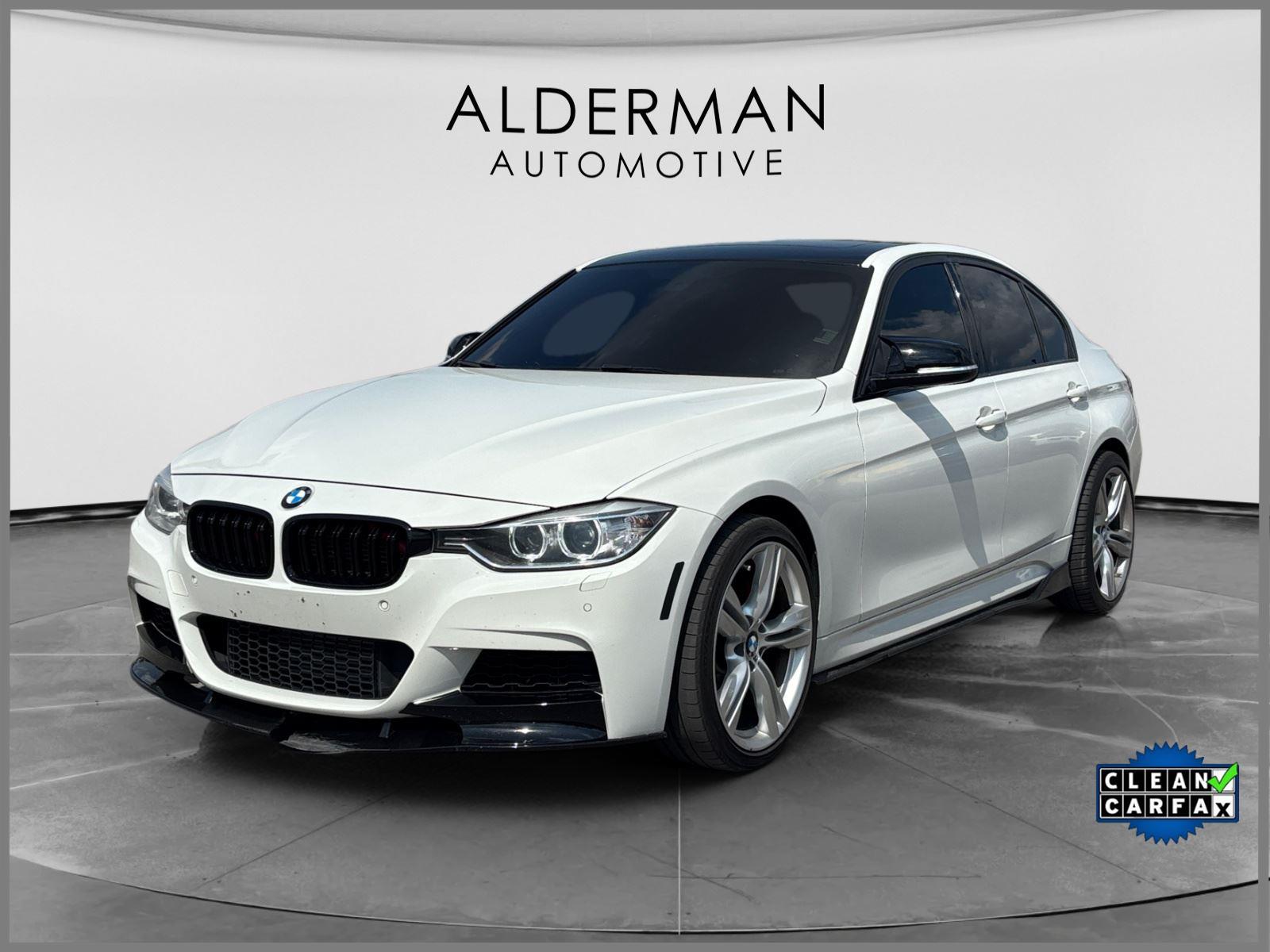 Alpine White 2014 BMW 3 Series Sedan All-Wheel Drive 8-Speed Automatic