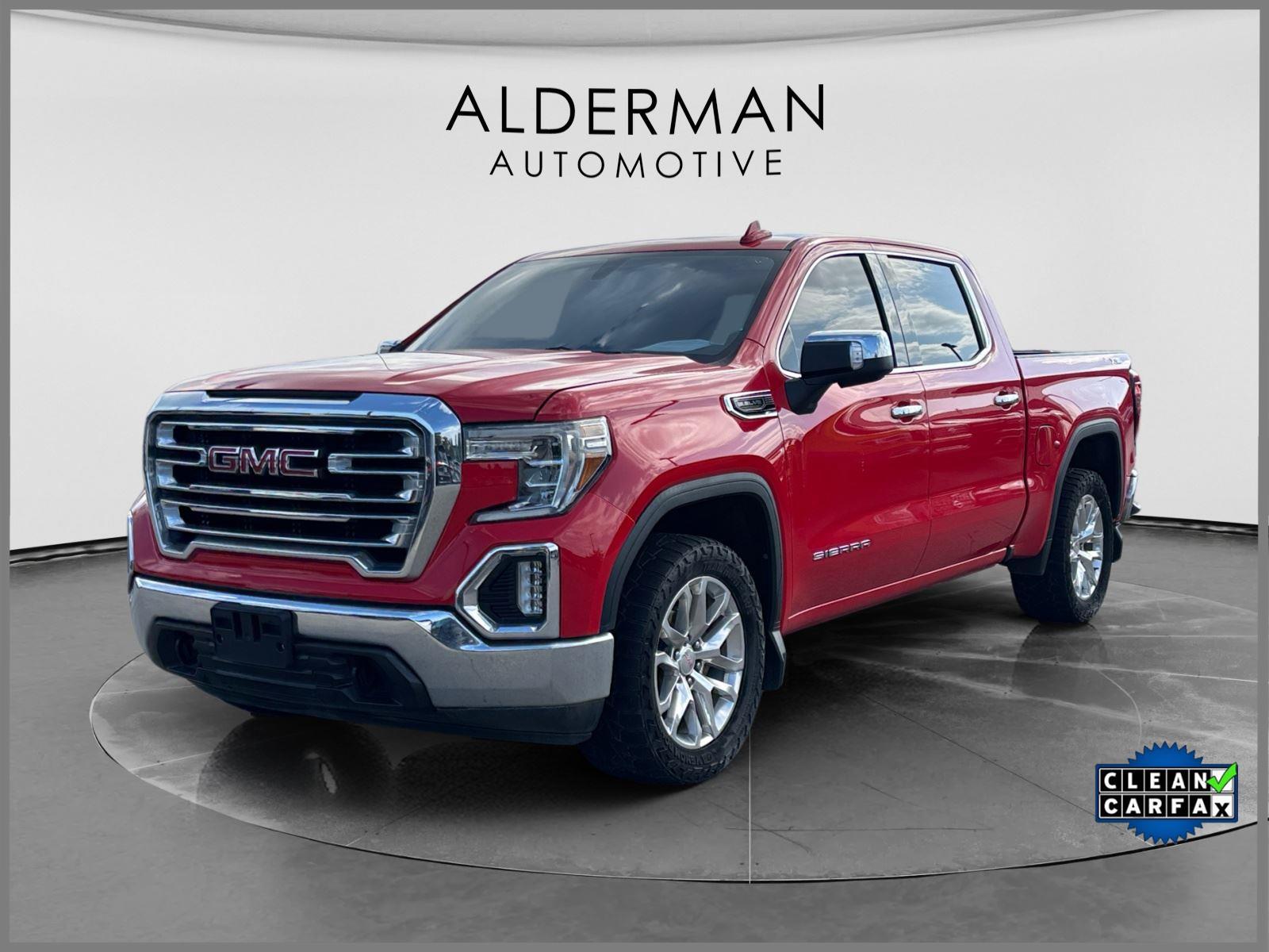 Cardinal Red 2019 GMC Sierra 1500 Pickup Truck Four-Wheel Drive 8-Speed Automatic
